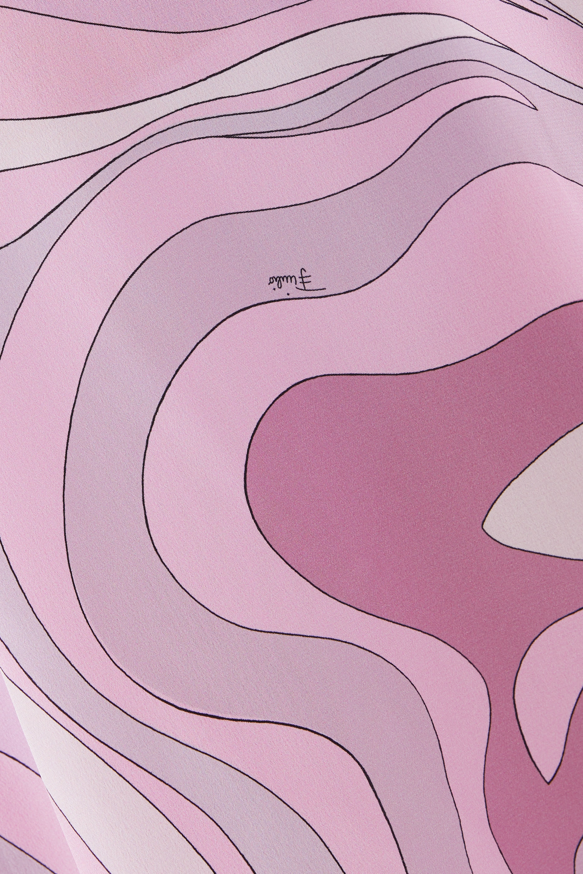 قفطان بنقشة مارمو حرير