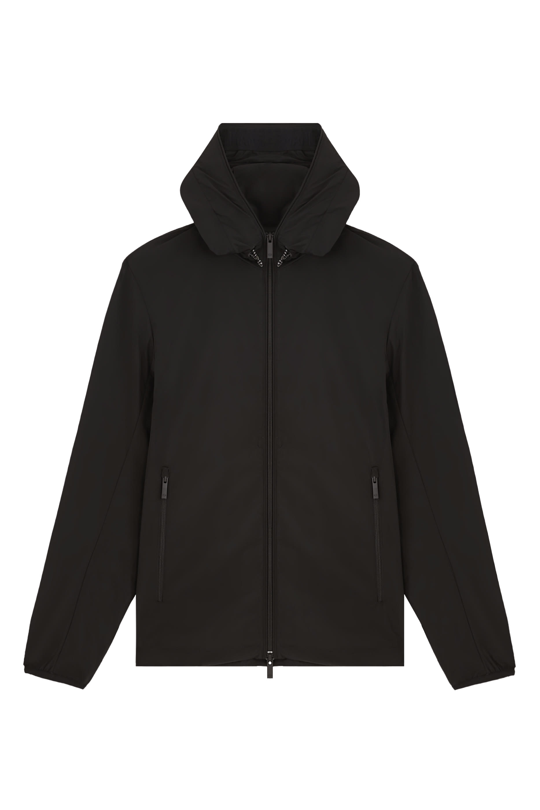 جاكيت بغطاء رأس وجيوب