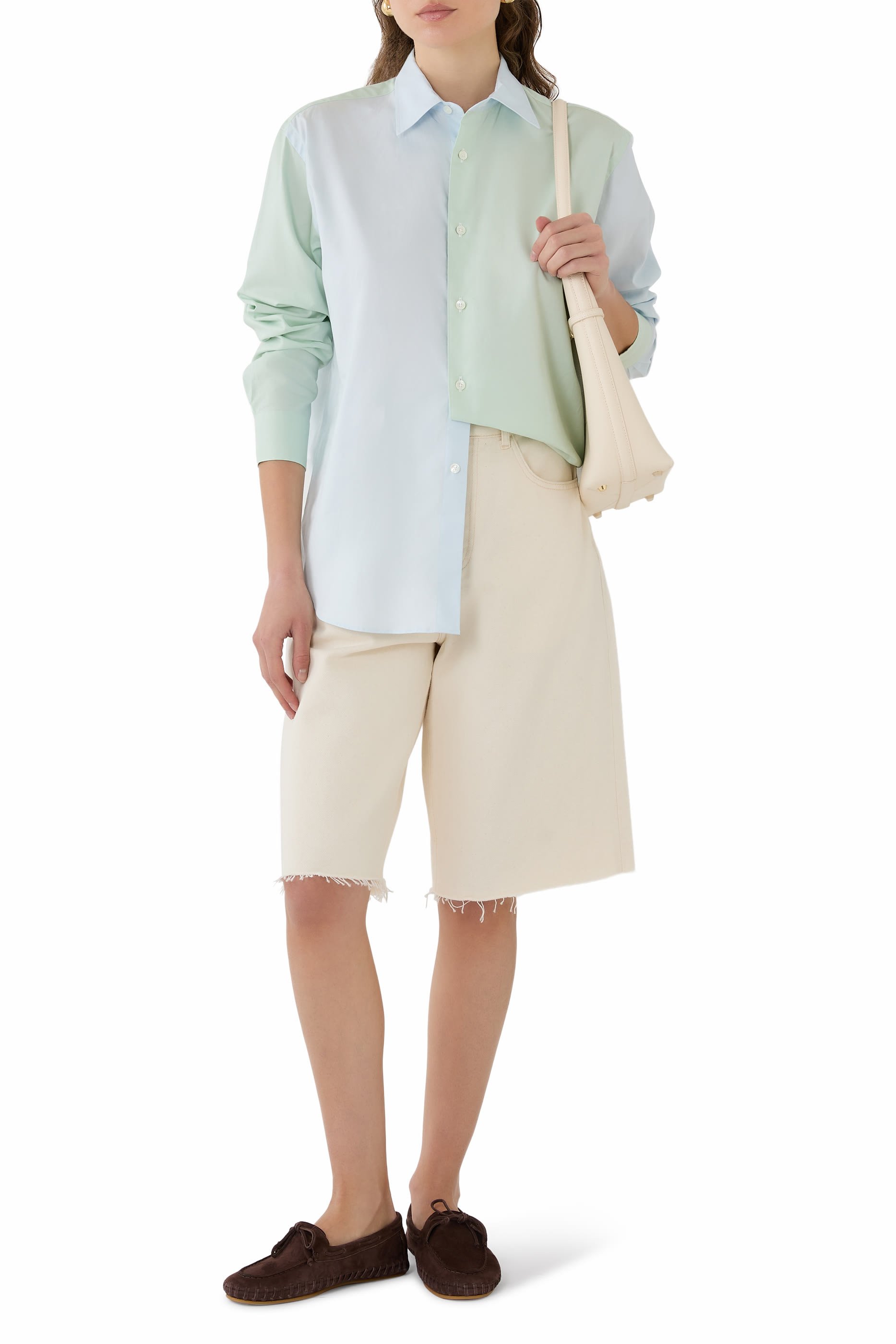 قميص فينكس قطن أكسفورد شمبراي