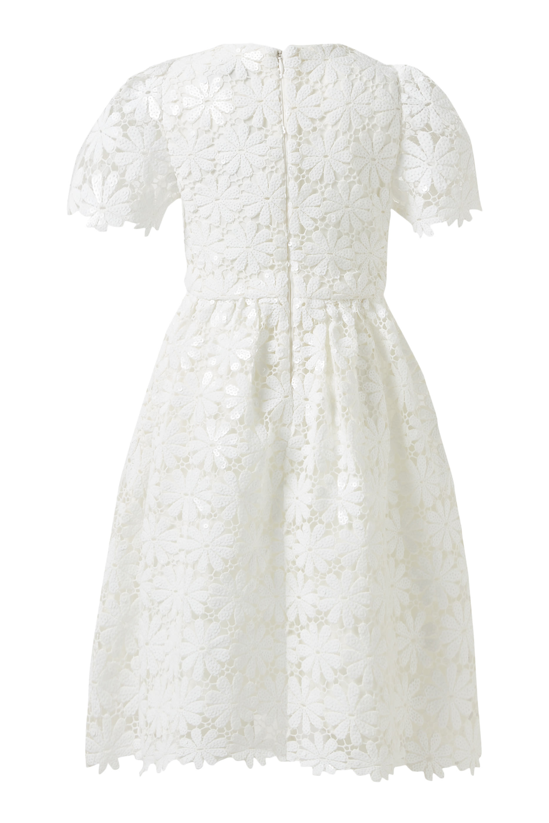 فستان جوبير مطرز بالترتر للأطفال