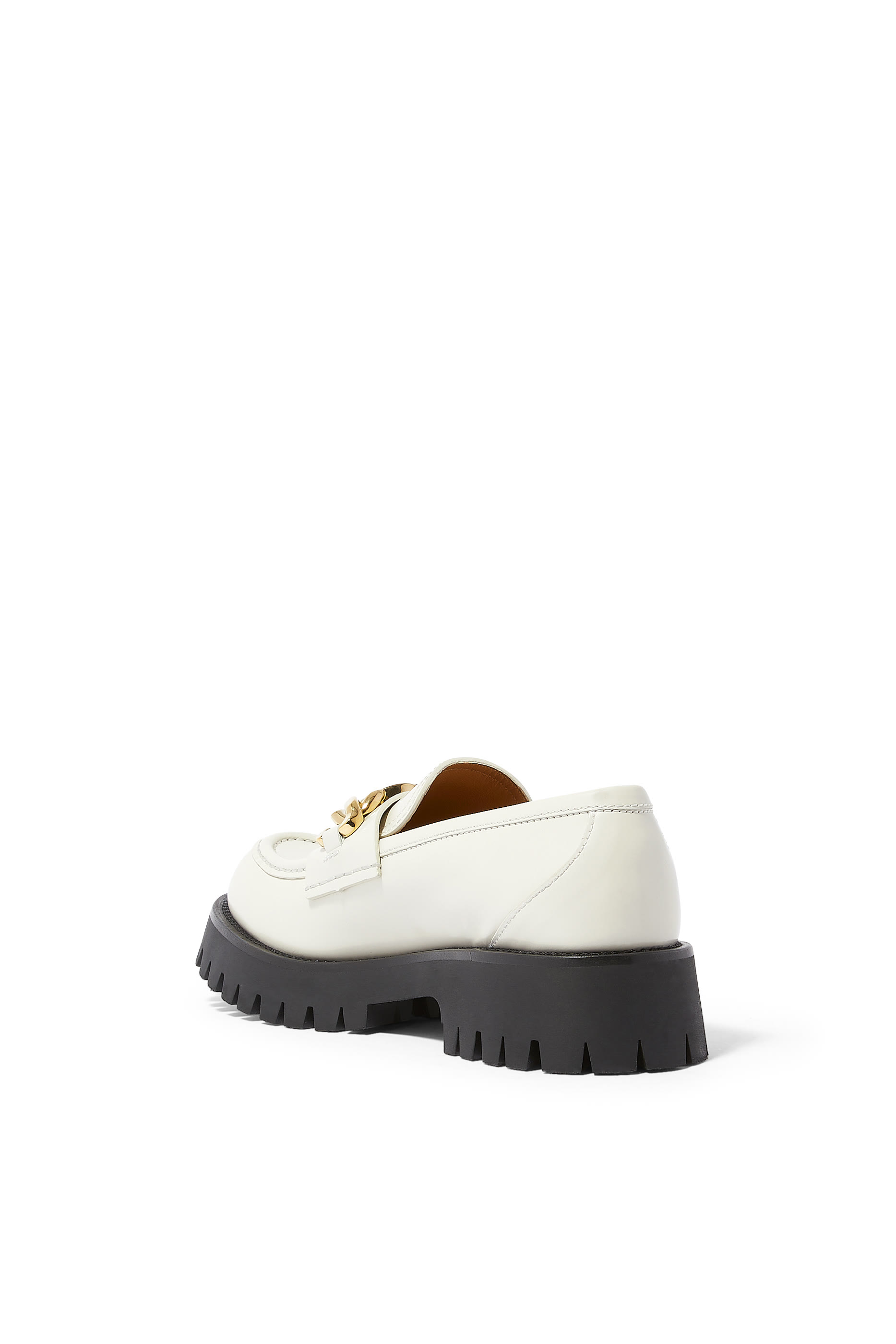 حذاء خفيف جلد بنعل سميك مجوف