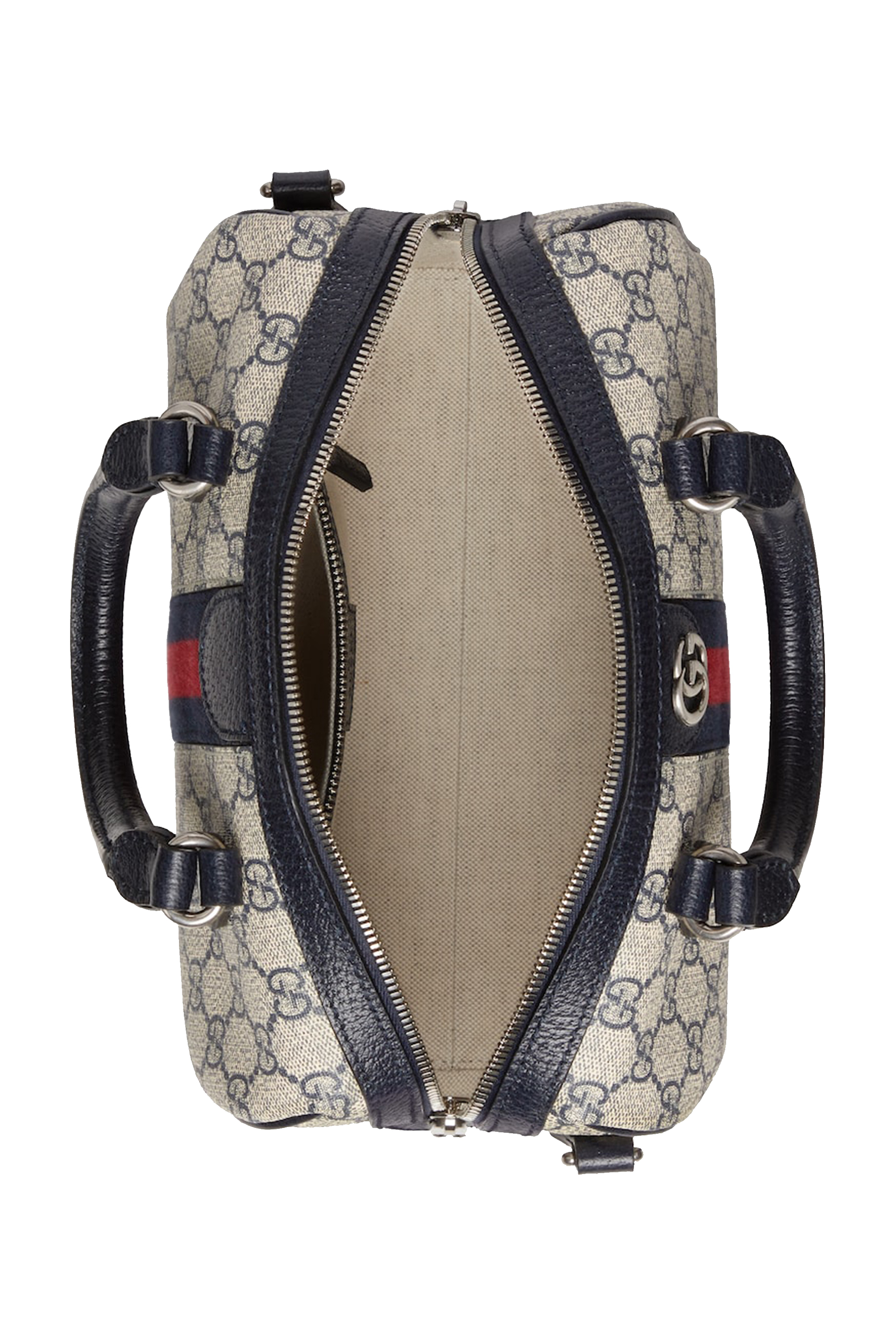 حقيبة أوفيديا صغيرة بنقشة حرفي شعار الماركة ويد علوية