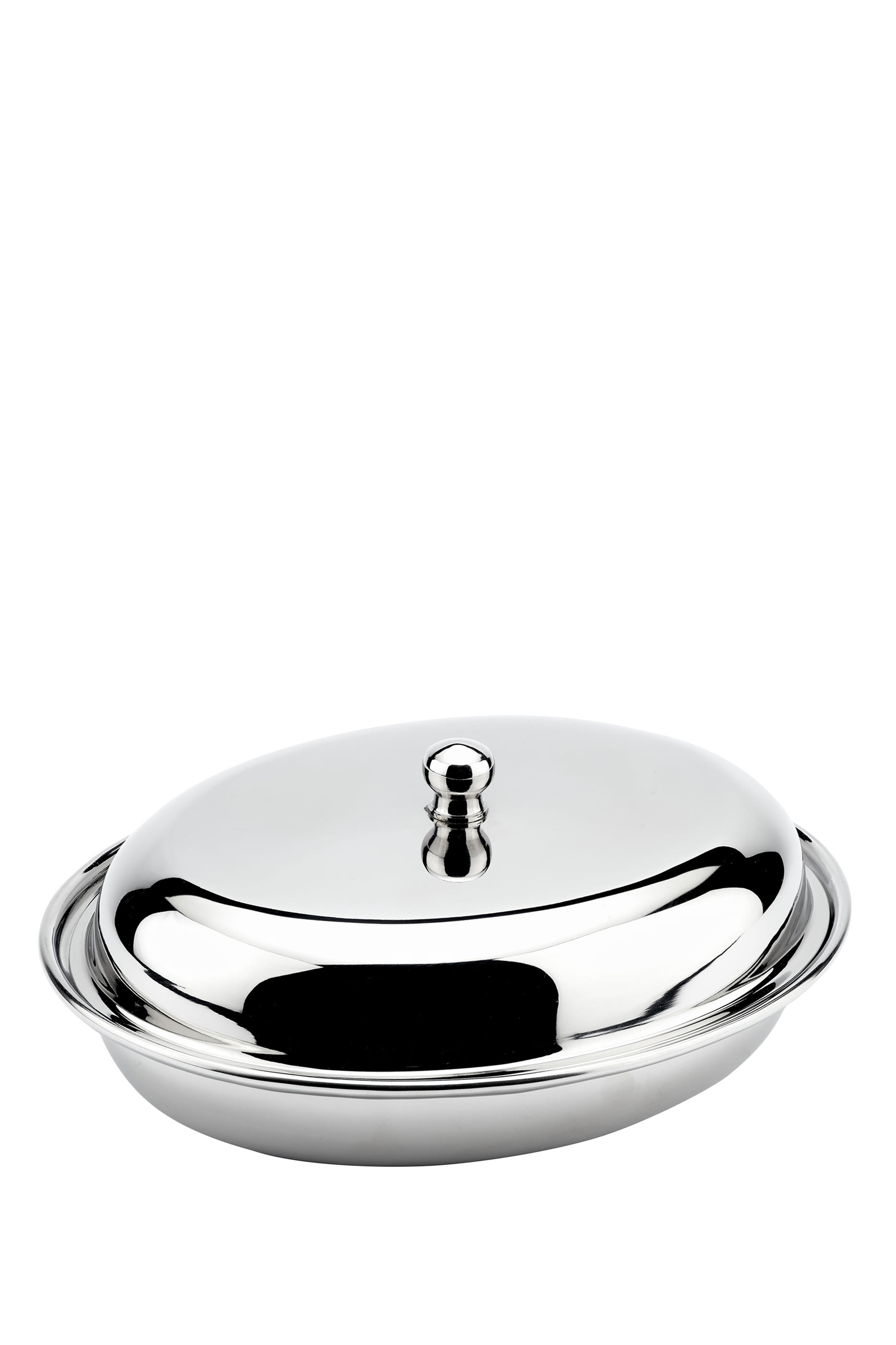 طبق خضراوات هولوير بتصميم بيضاوي وغطاء