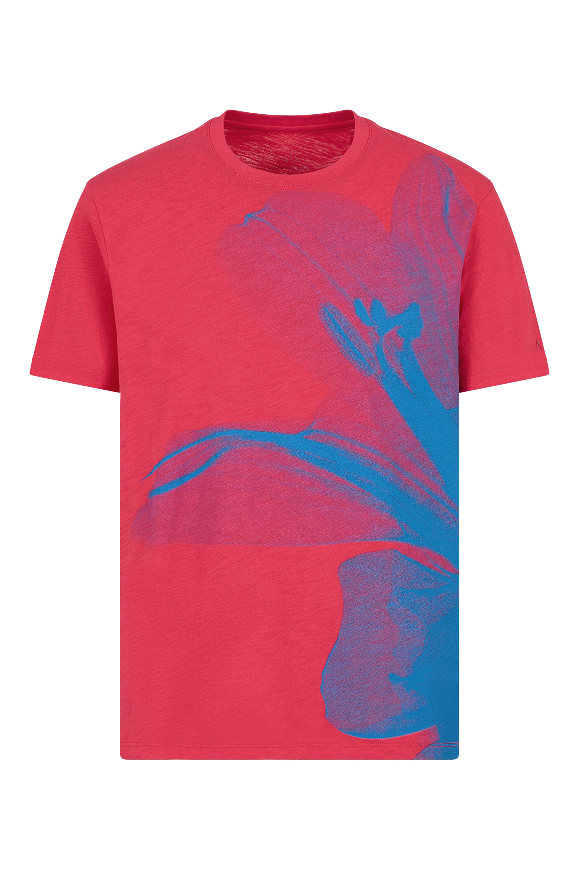 تيشيرت بطبعات أوراق شجر قطن