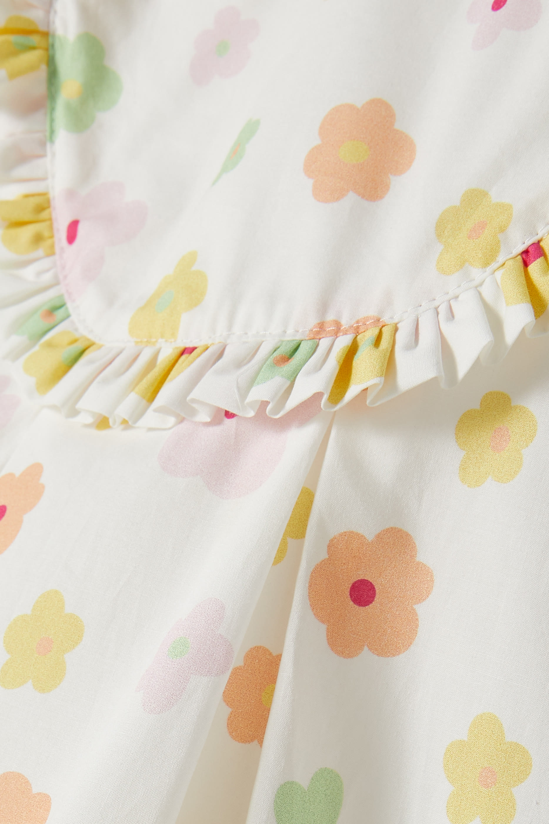 فستان بنقشة زهور للأطفال