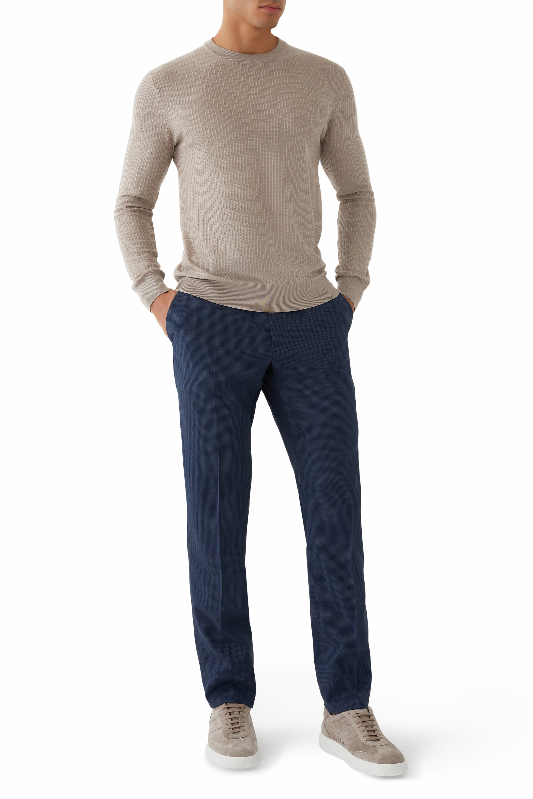 كنزة كشمير وحرير