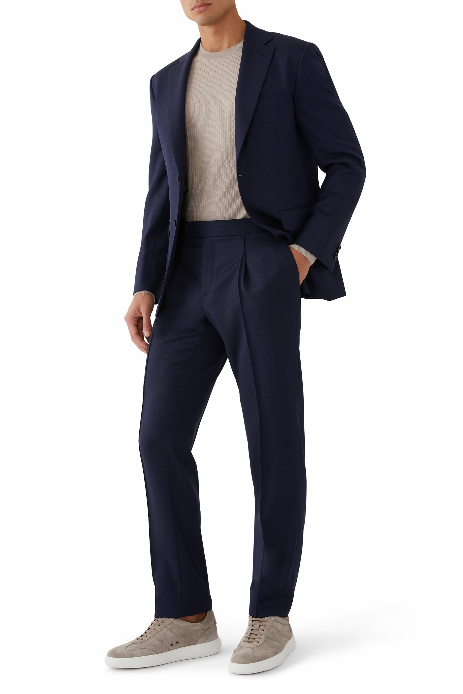 بنطال ملبورن صوف تويل