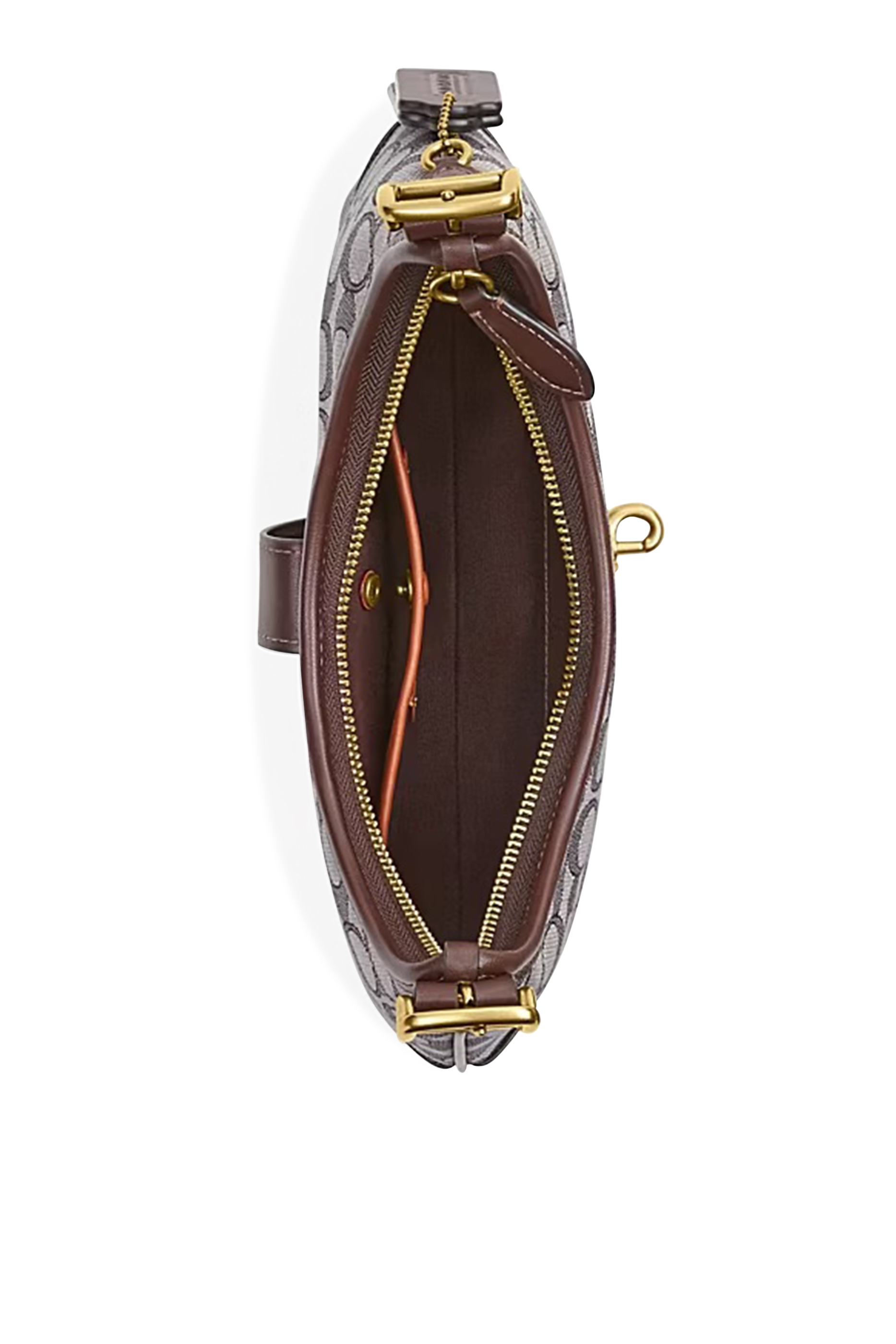 حقيبة هوبو هامبتونس بشعار الماركة جاكار