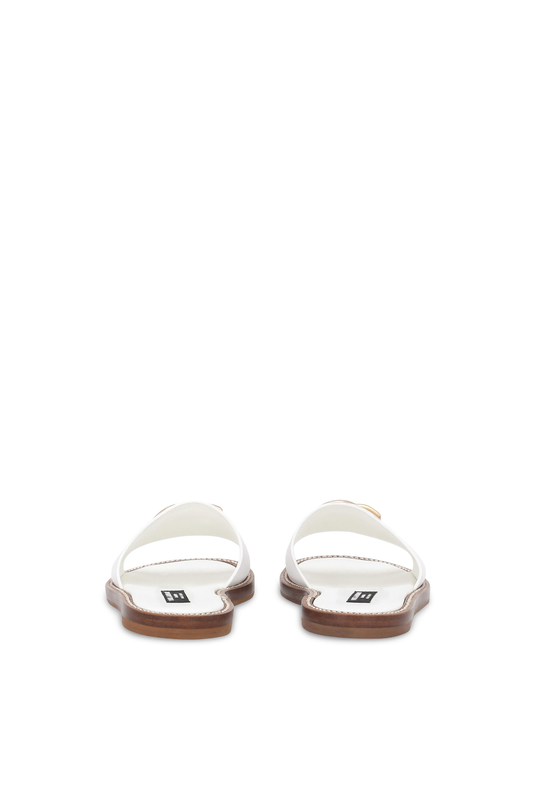 حذاء خفيف جلد حمل بشعار الماركة للأطفال