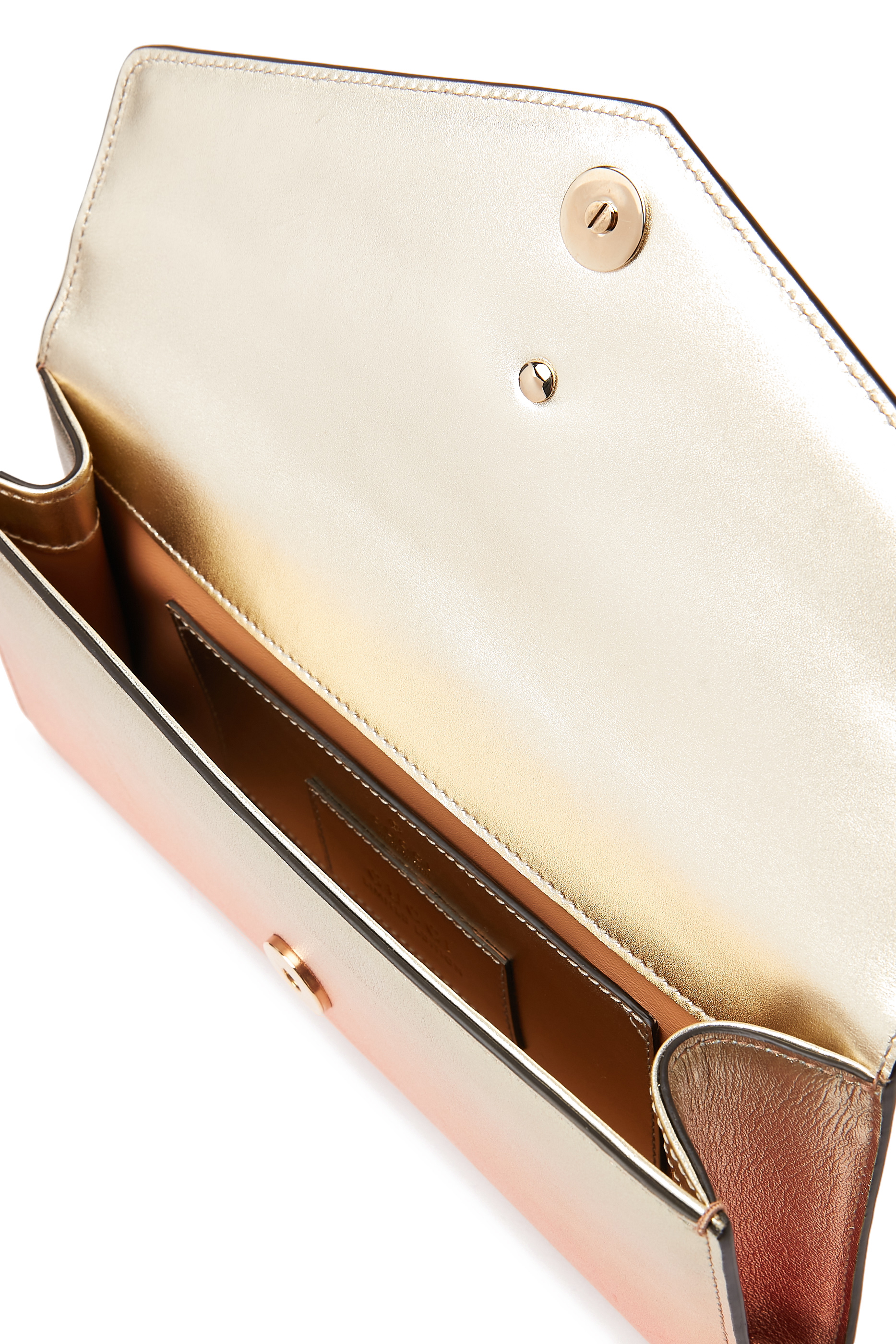 كلاتش برودواي بحلية حرفي شعار الماركة