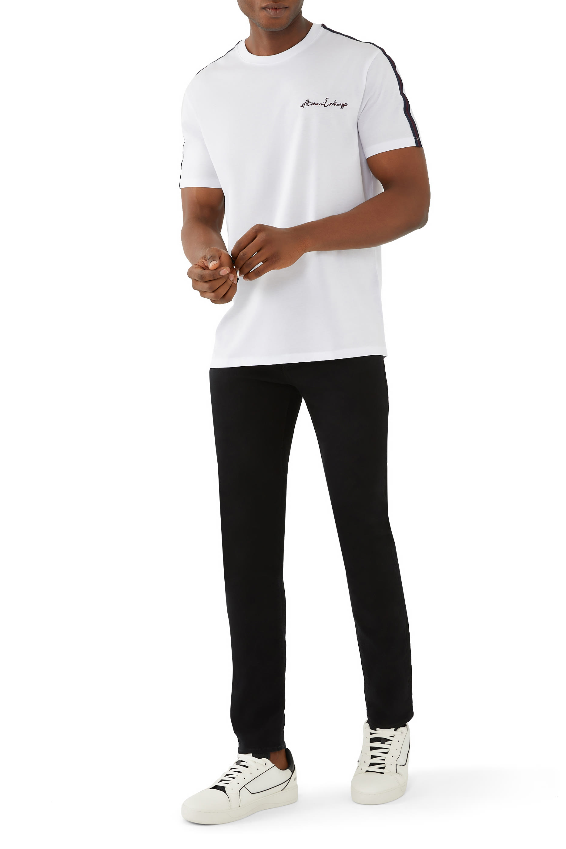 بنطال جينز جي 13 مطاطي بقصة ساق ضيقة