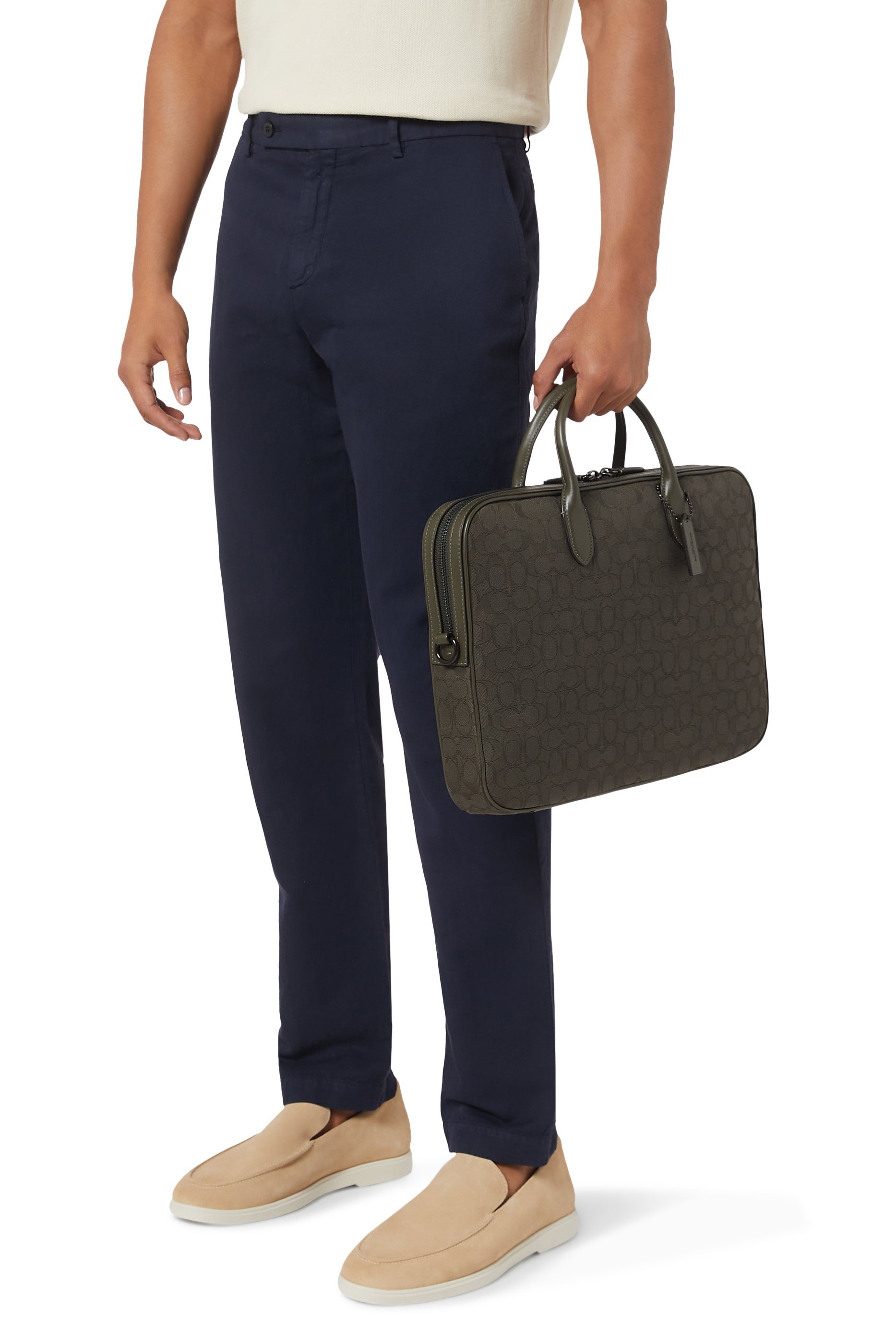 حقيبة تيو للعمل جاكار بشعار الماركة