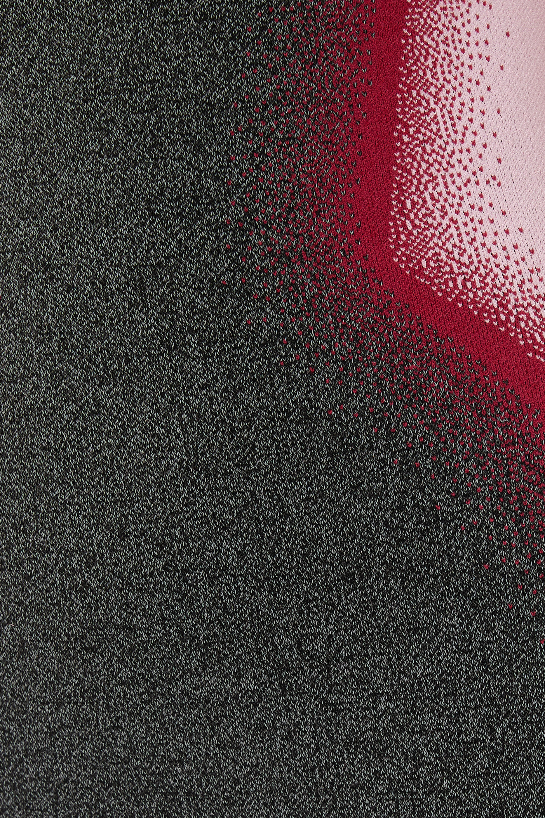 فستان آنا بحافة مموجة غير متماثلة