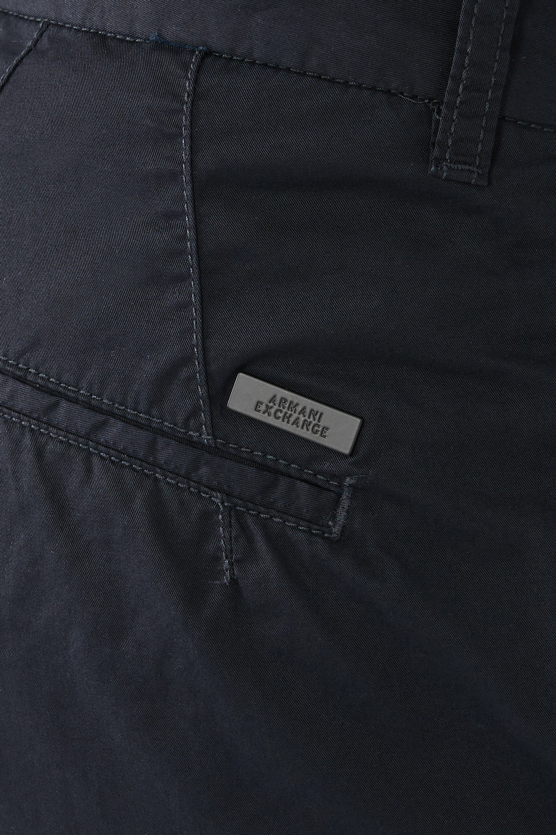 بنطال بقصة ساق مستقيمة قطن تويل