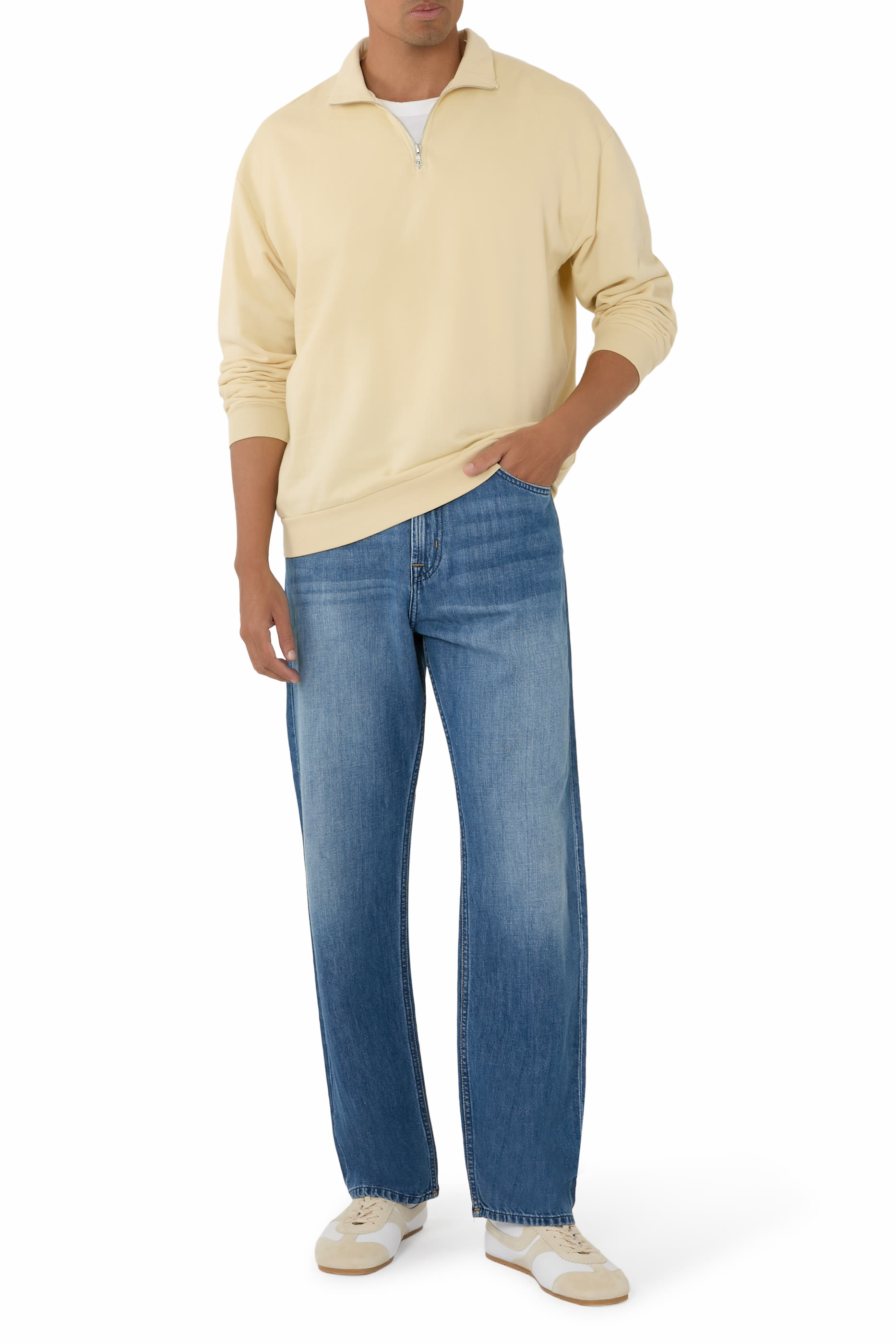 بنطال مودرن بقصة ساق مستقيمة