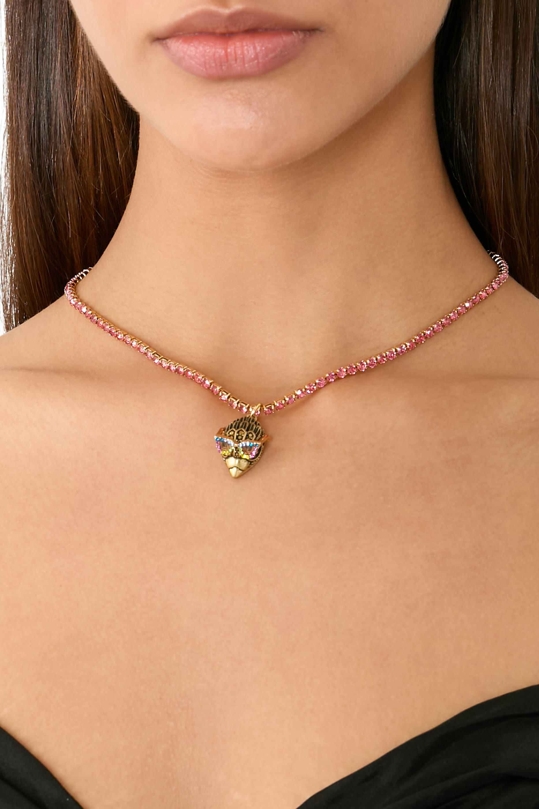 قلادة سامر بحلية رأس النسر