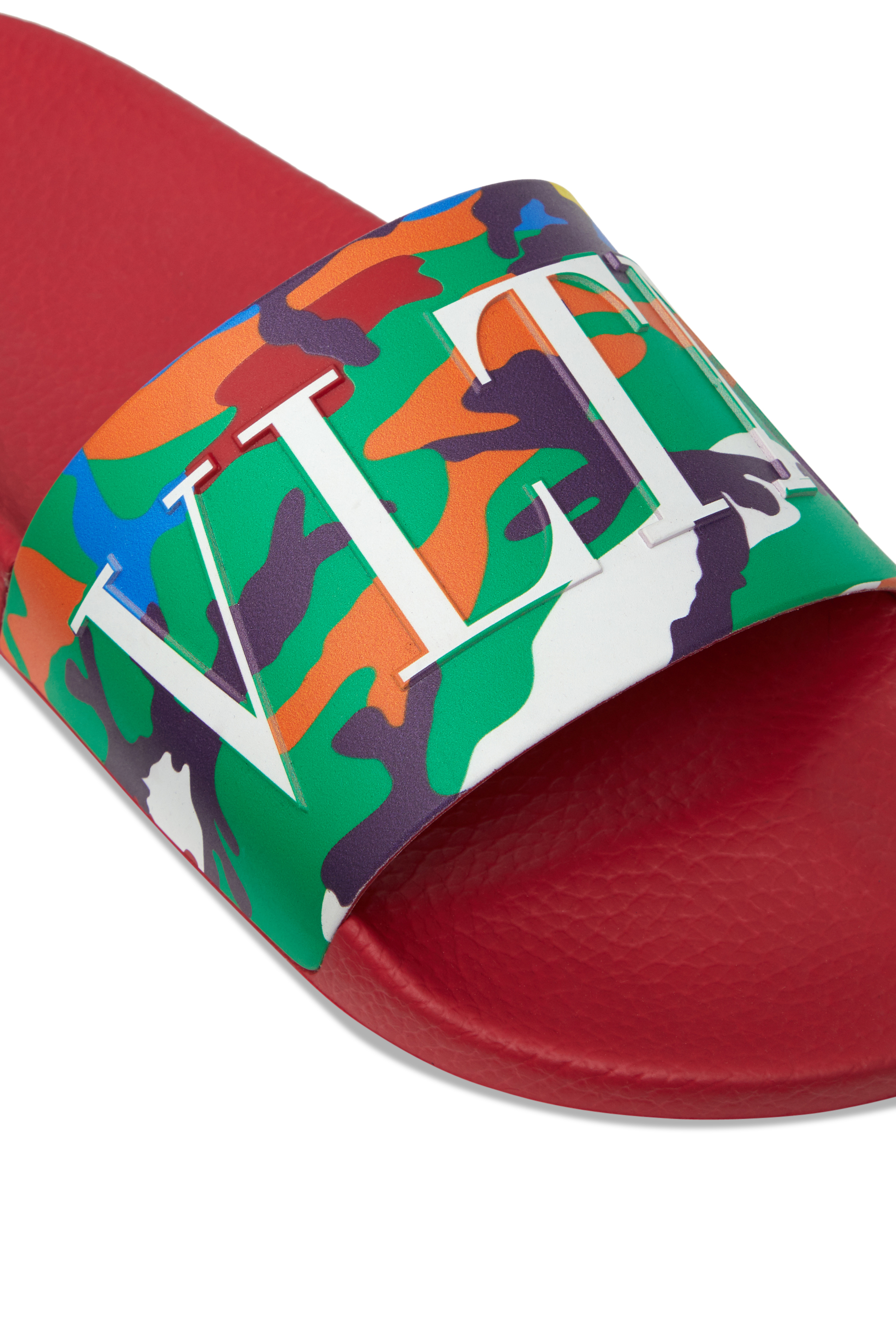 حذاء مفتوح فالنتينو غارافاني كامو 7 مطاط