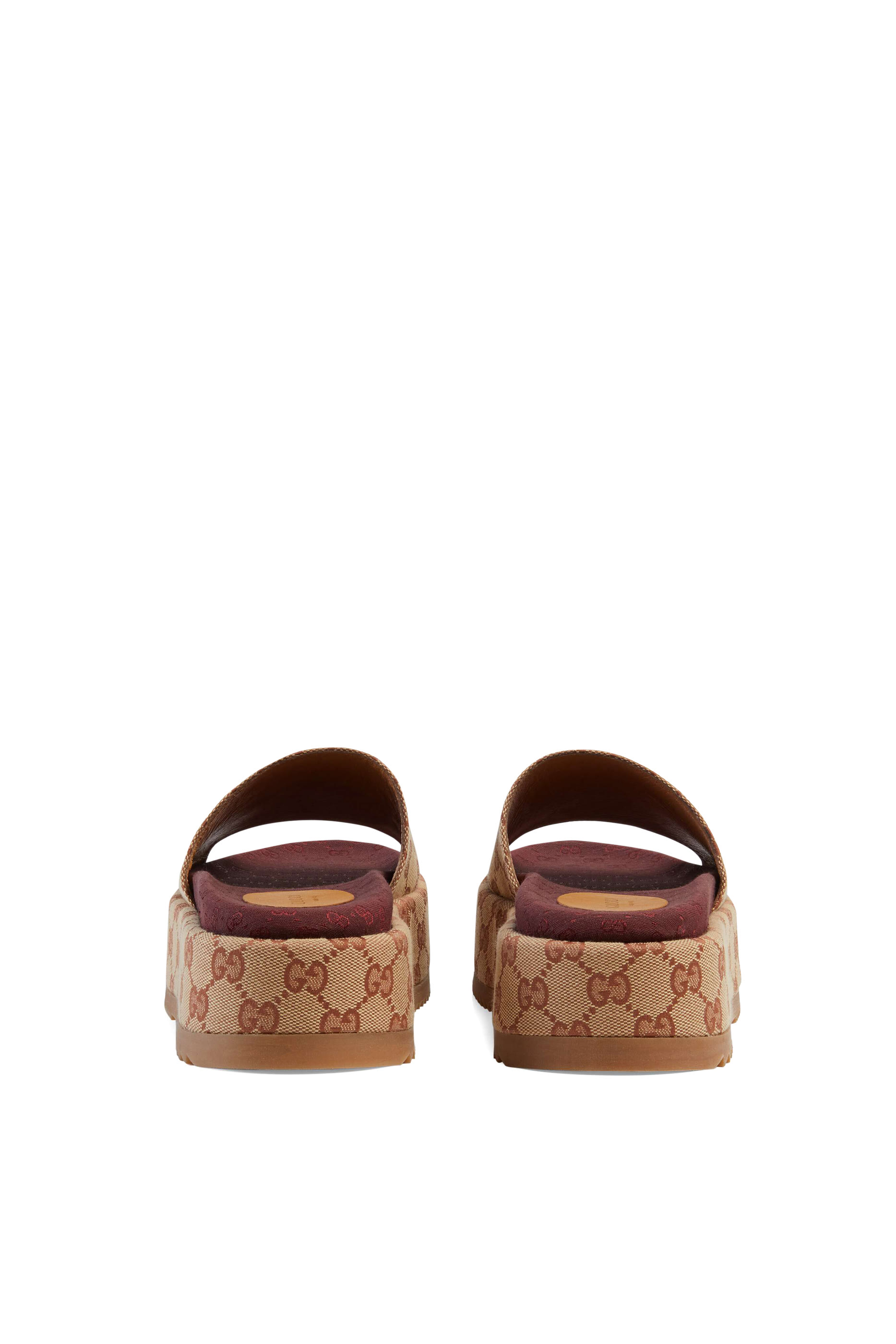 حذاء مفتوح بشعار GG