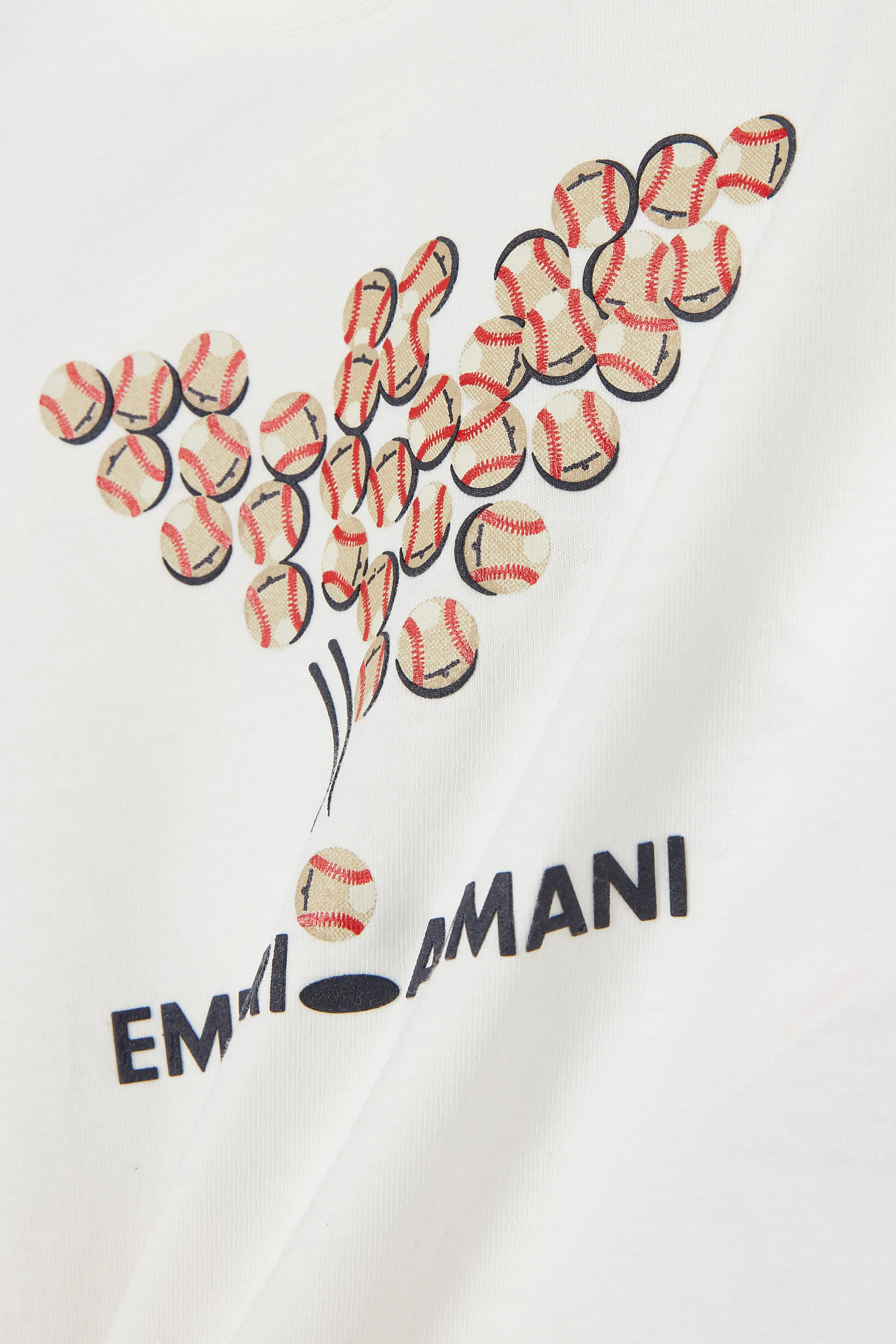 تيشيرت بطبعة بيسبول للأطفال