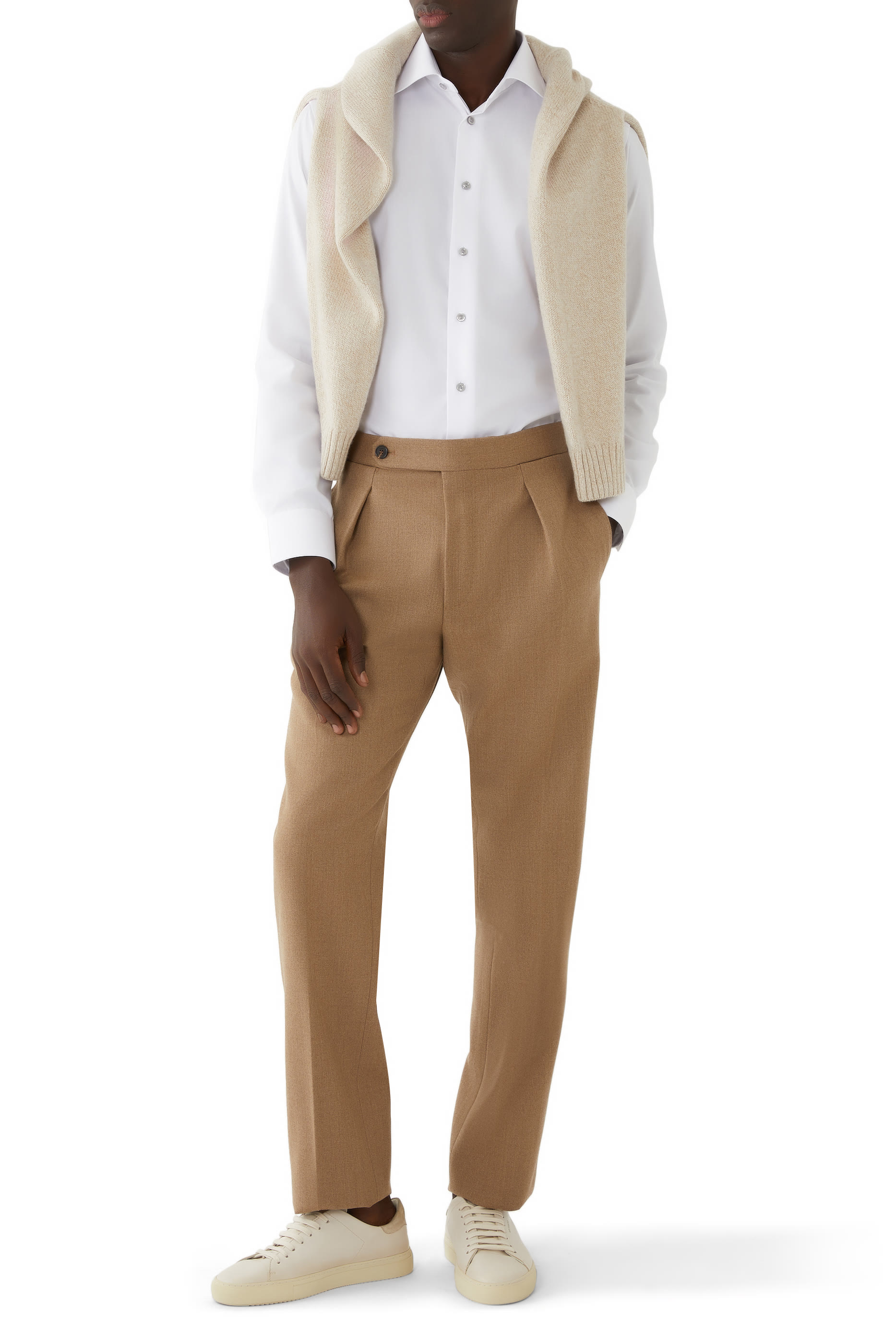 قميص تويل مميز للماركة