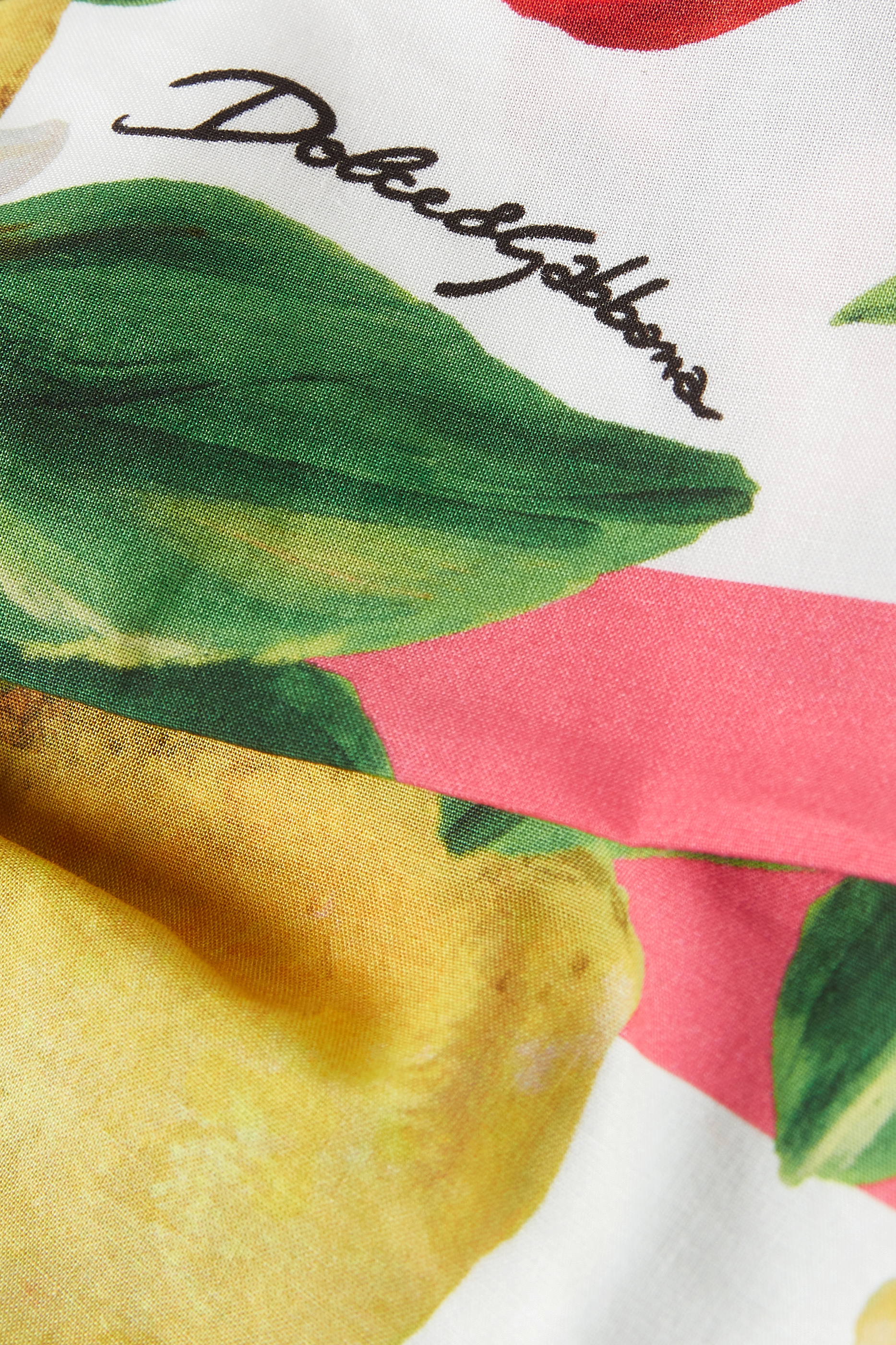 ربطة شعر بنقشة زهور وفواكه للأطفال