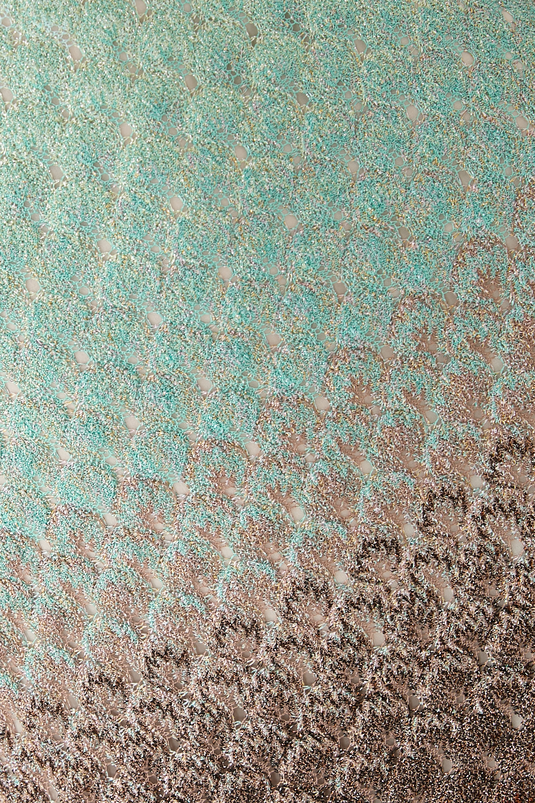 فستان قصير اومبريه متدرج دانتيل راتشيل