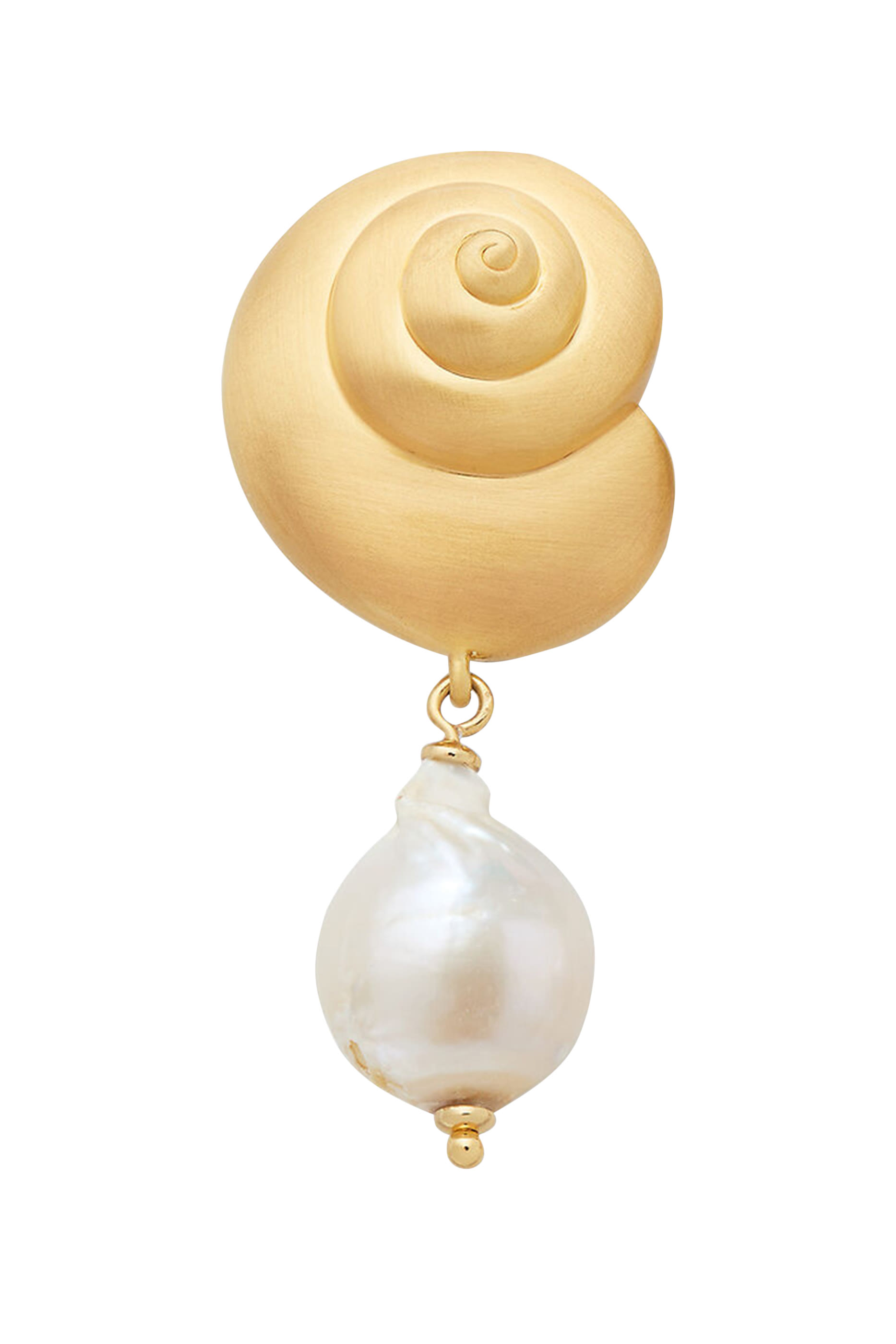 أقراط بيتشسايد متدلية مرصعة بأحجار زركونيا مكعبة، لؤلؤ مياه عذبة، بأعمدة تيتانيوم، معدن مطلي