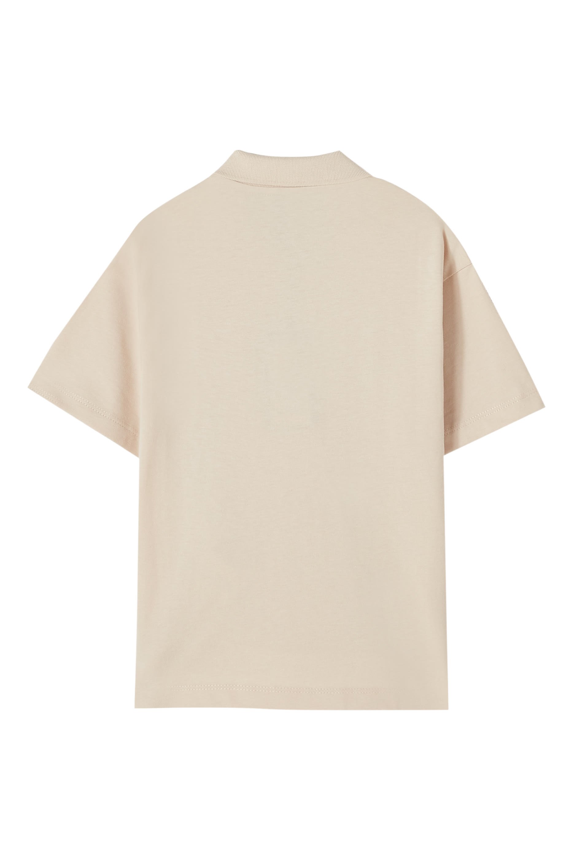 قميص بولو بجيب مزين بشعار الماركة للأطفال