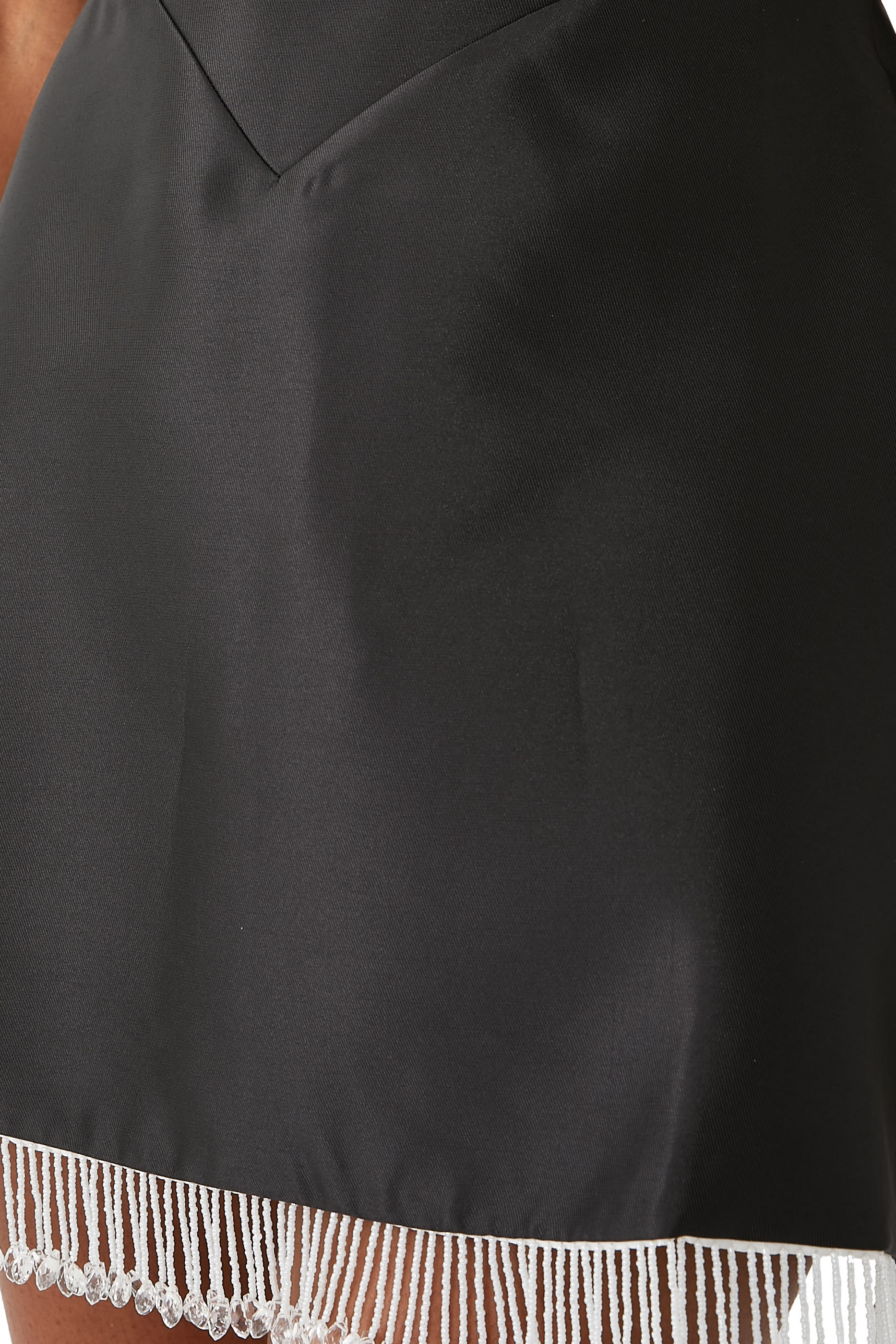 فستان قصير ألتميت ميوس بحافة مزينة