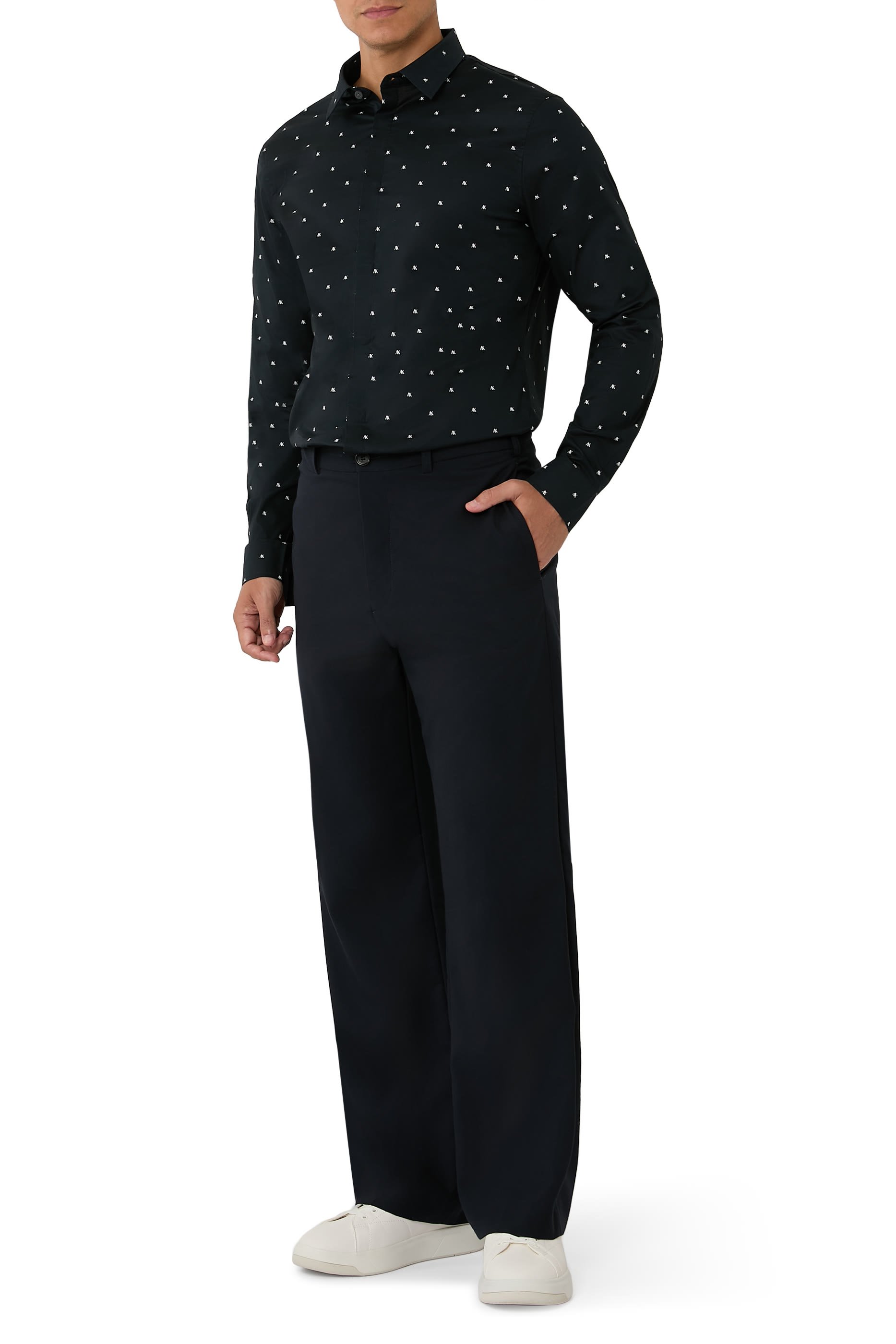 قميص أرو بأكمام طويلة