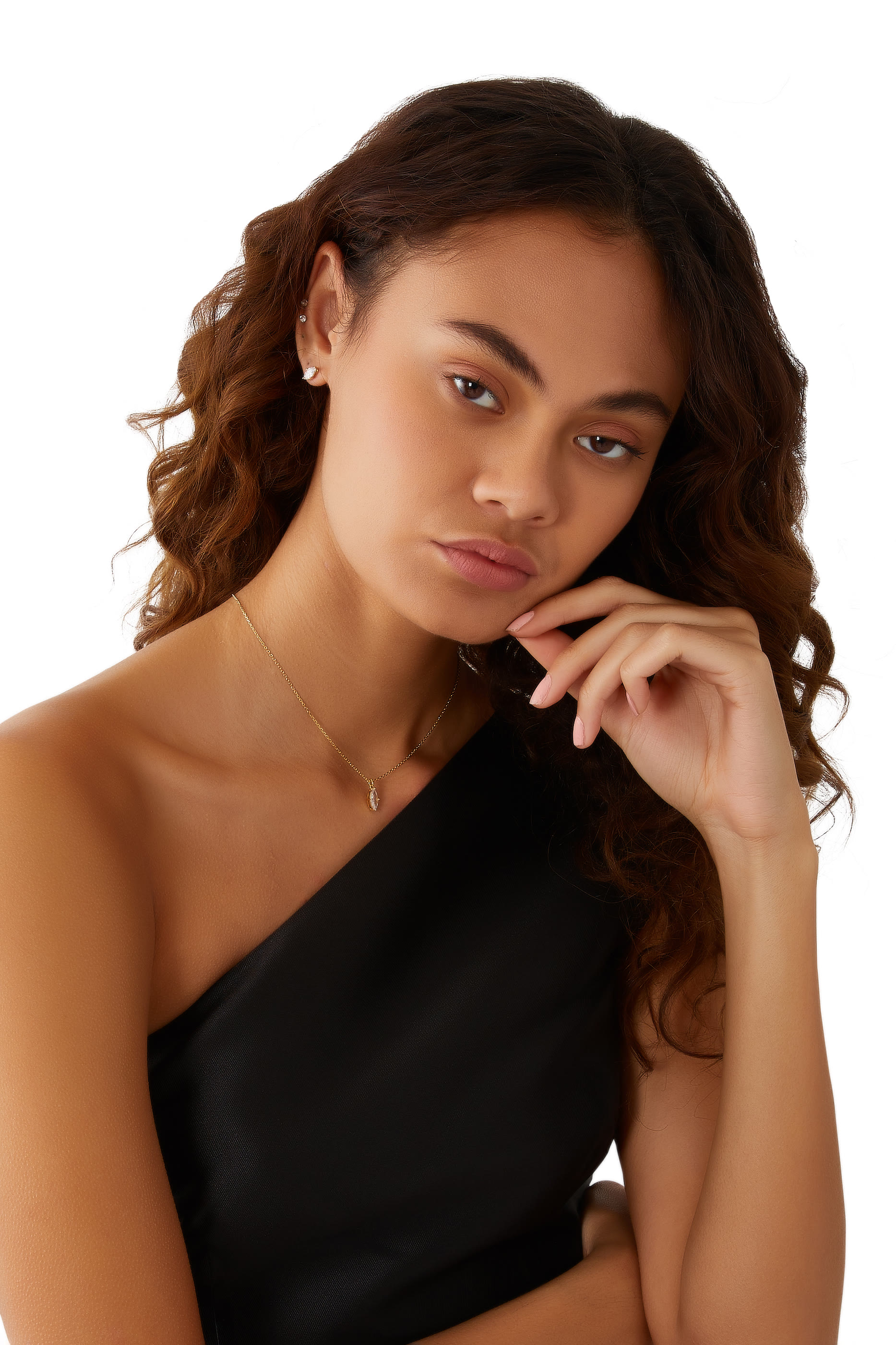 طقم سيج بكريستال سوليتير