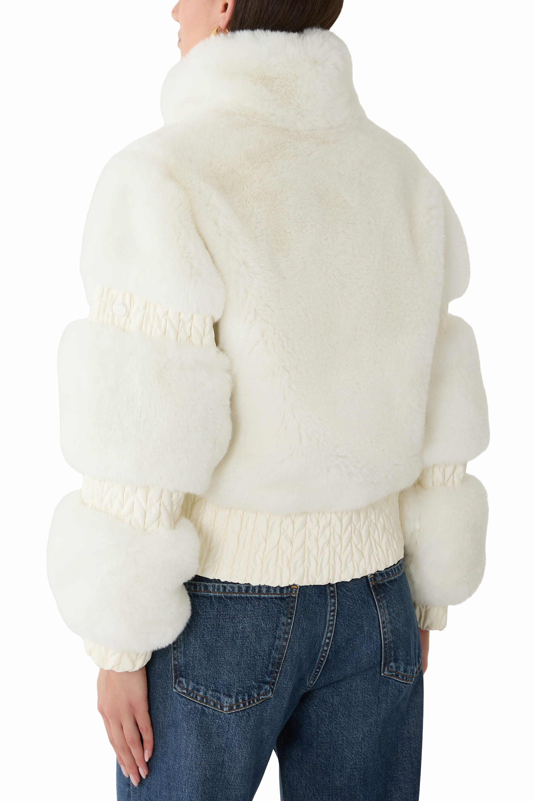 جاكيت تزلج بفرو