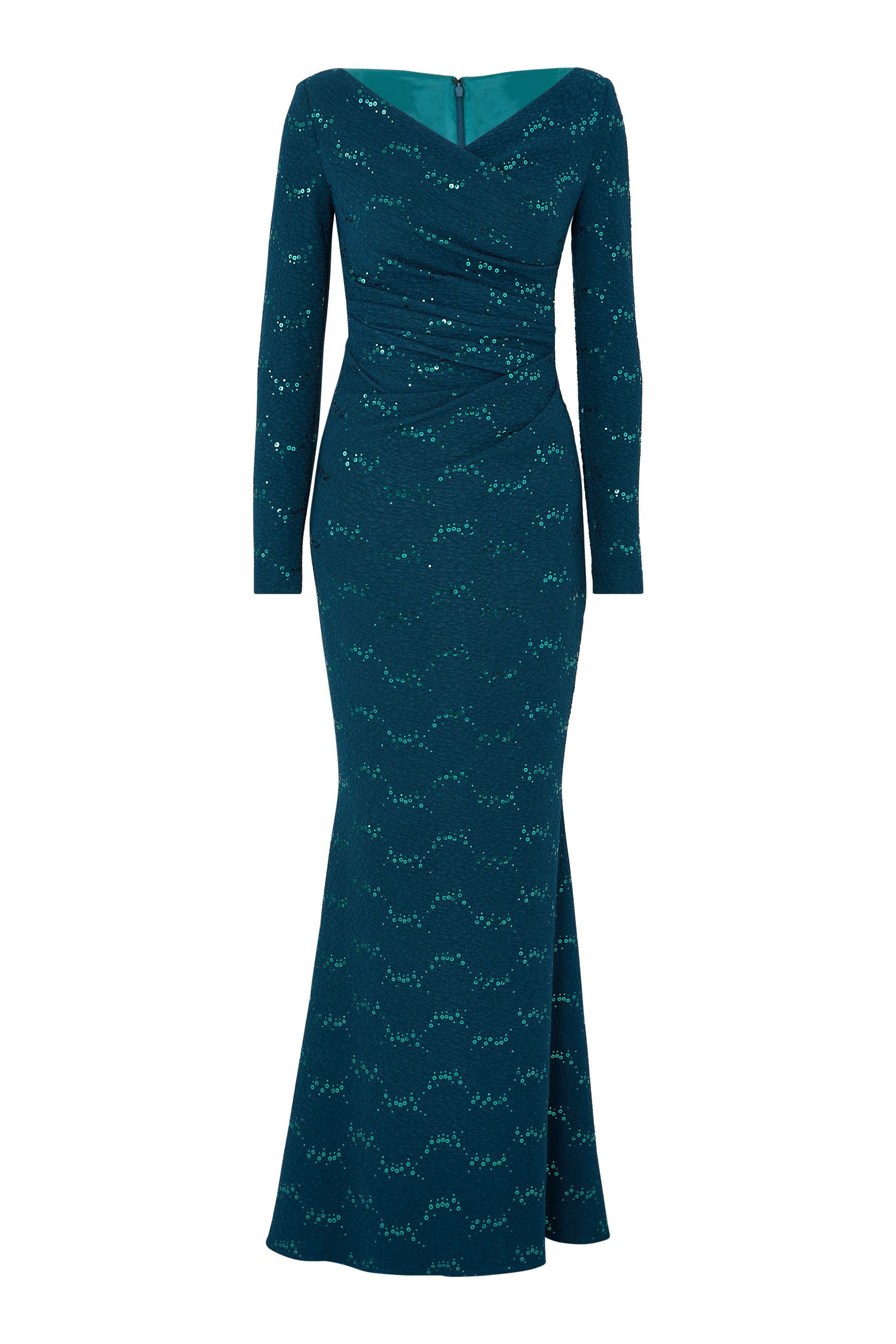 Long Sleeve Evening Gown 