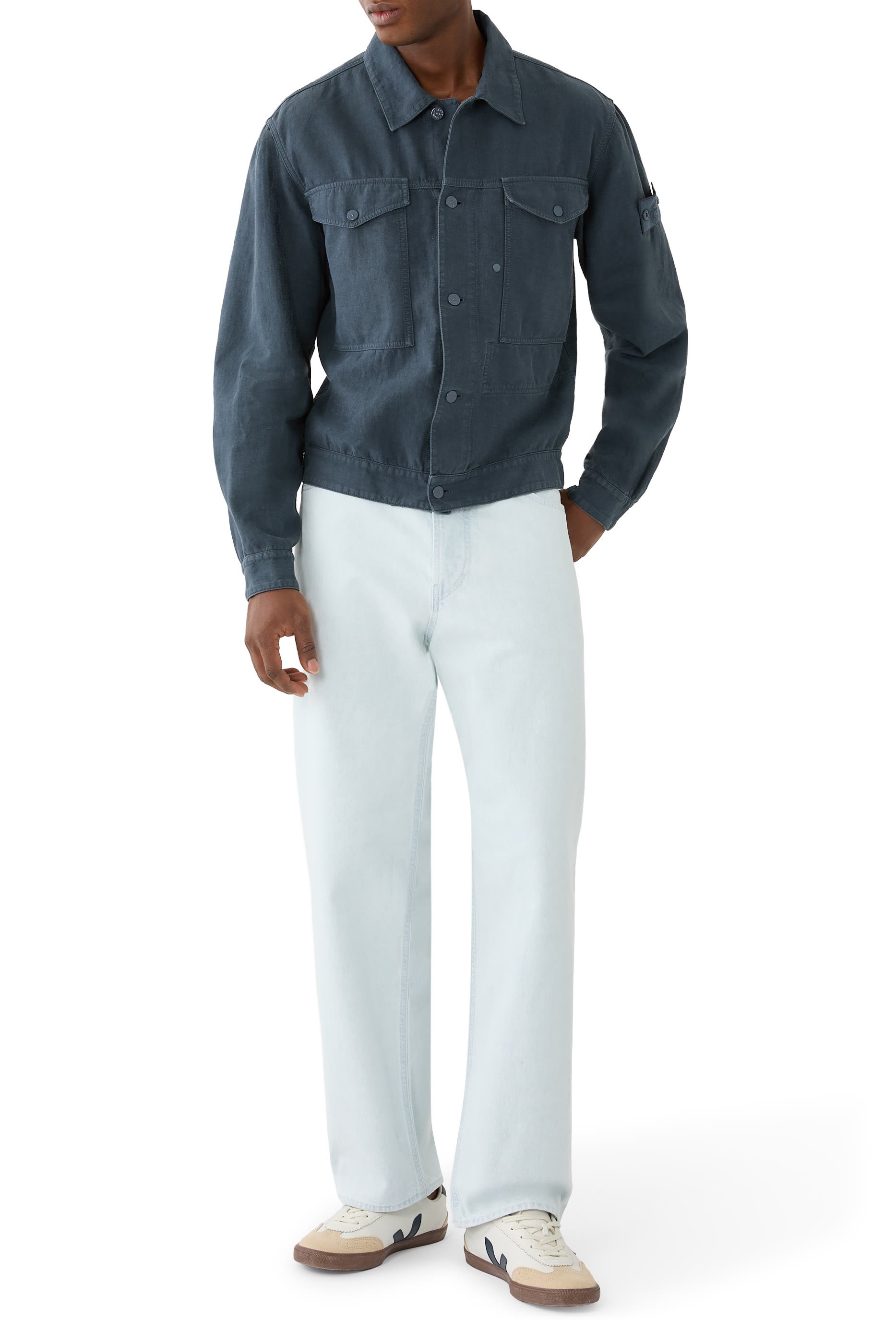 جاكيت ني سي اس اي. جوست كتان مقوى