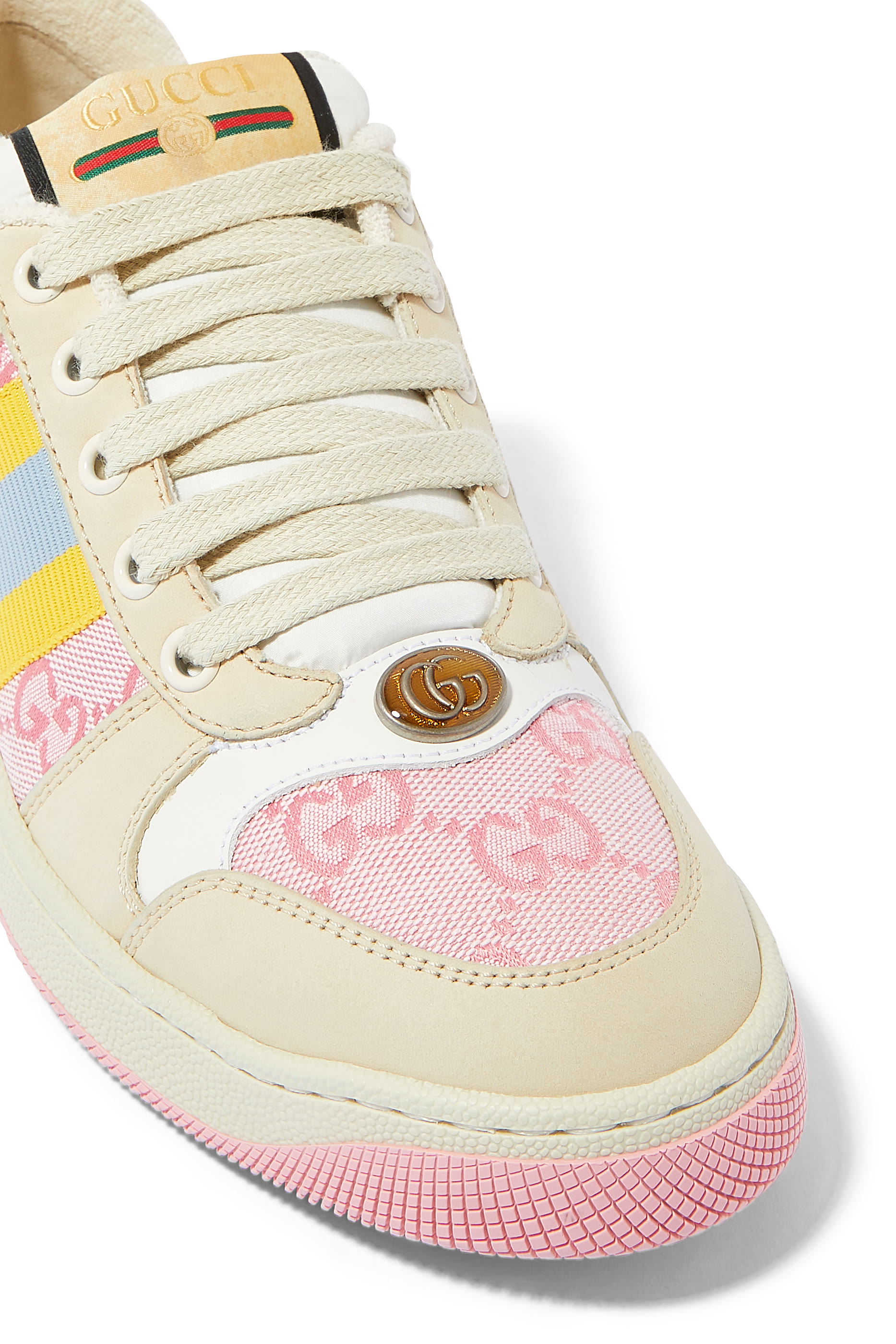 سنيكرز سكرينر قماش قنب بشعار GG