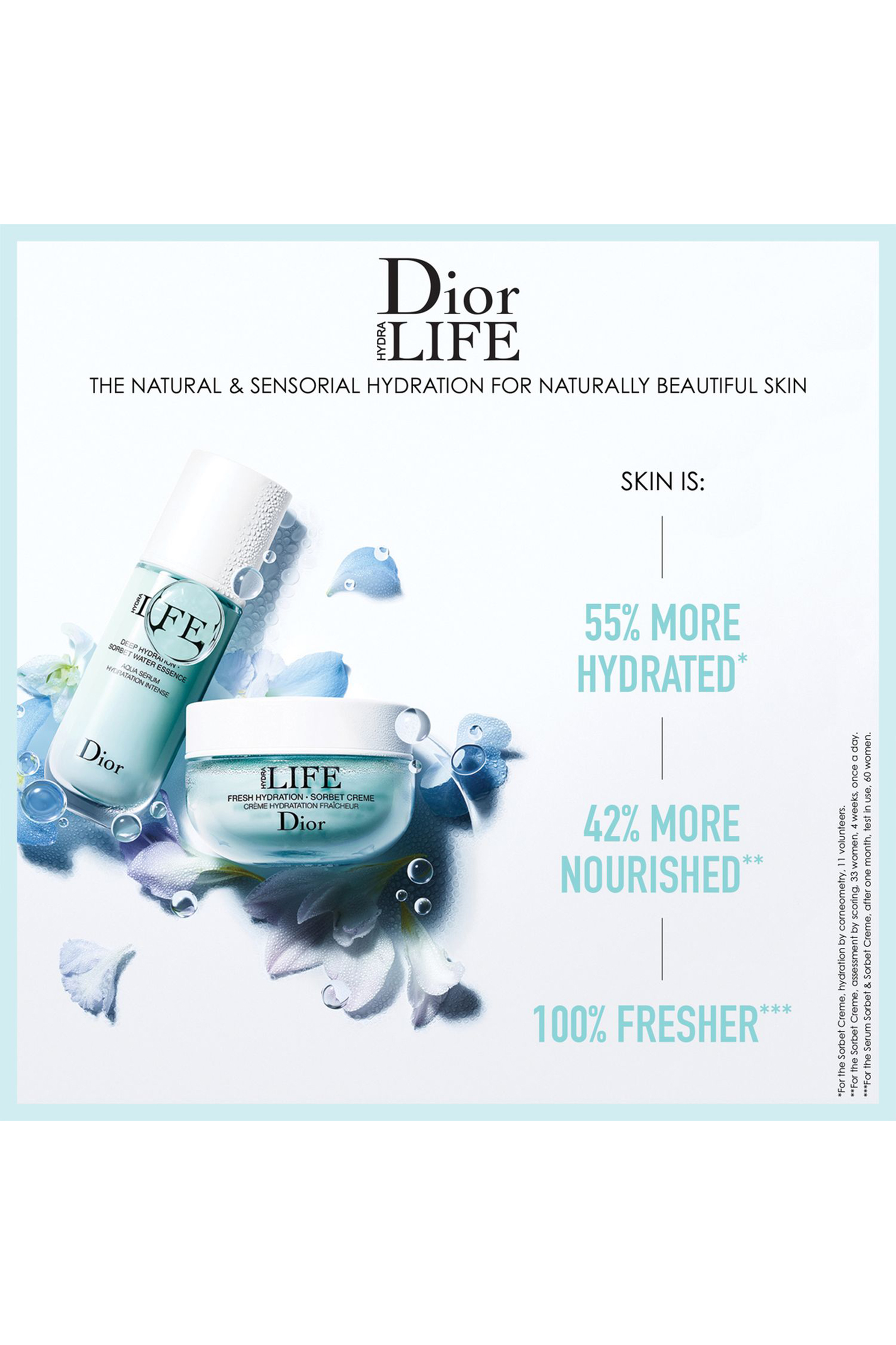 مستحضر ديور هيدرا لايف للترطيب العميق - سوربيه ووتر