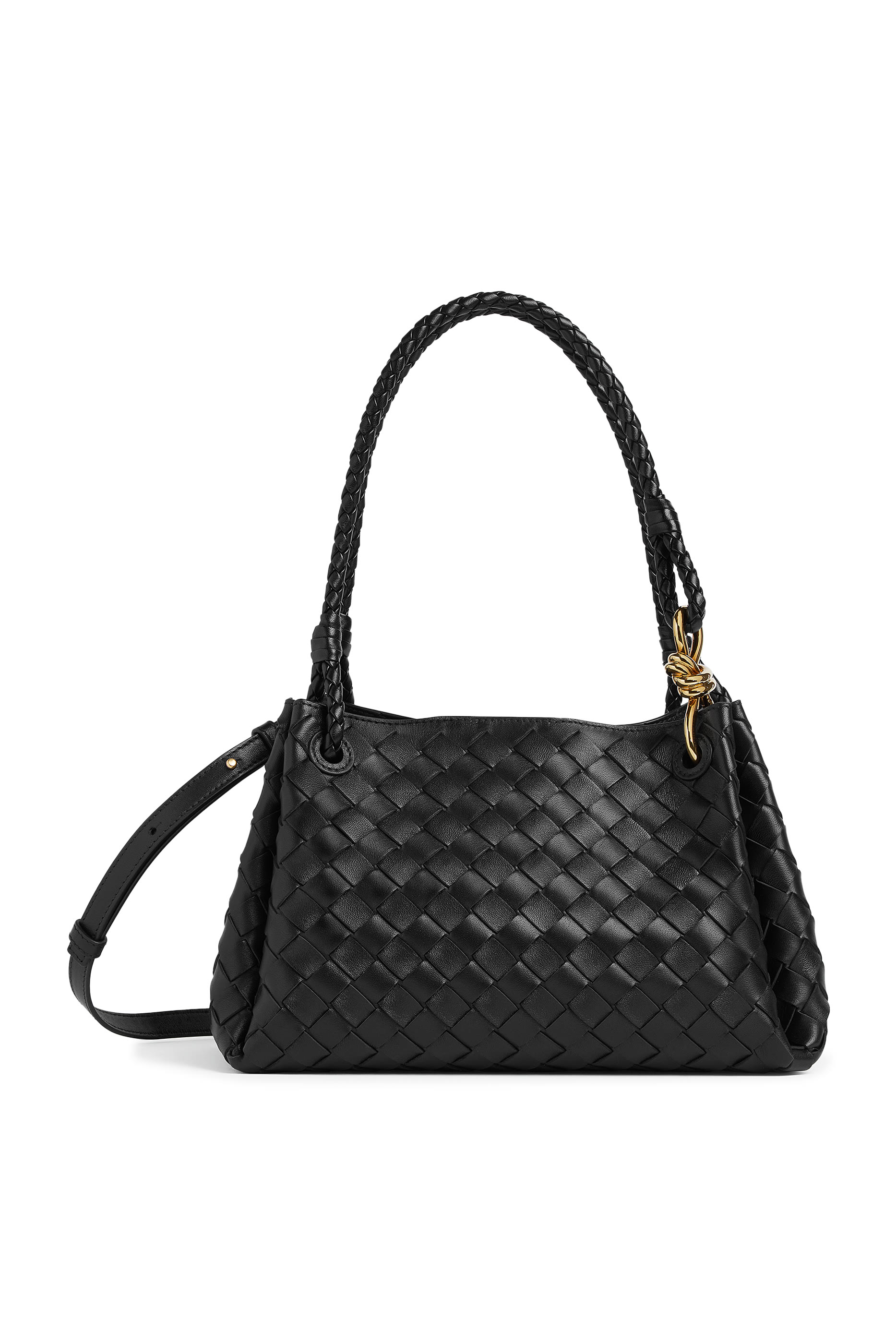 حقيبة كتف باراشوت كبيرة بتصميم مجدول