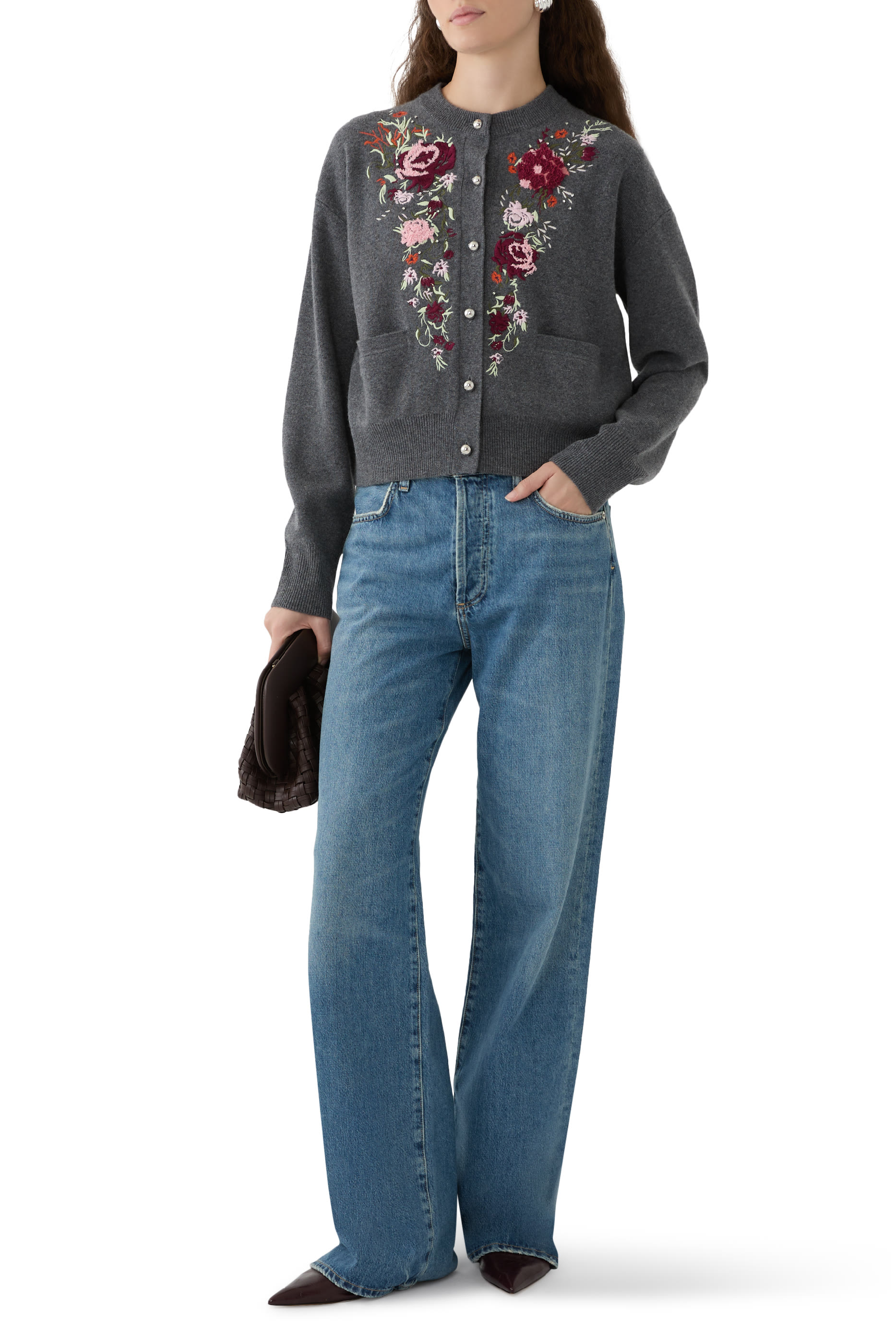 كرديغان مطرز بزهور