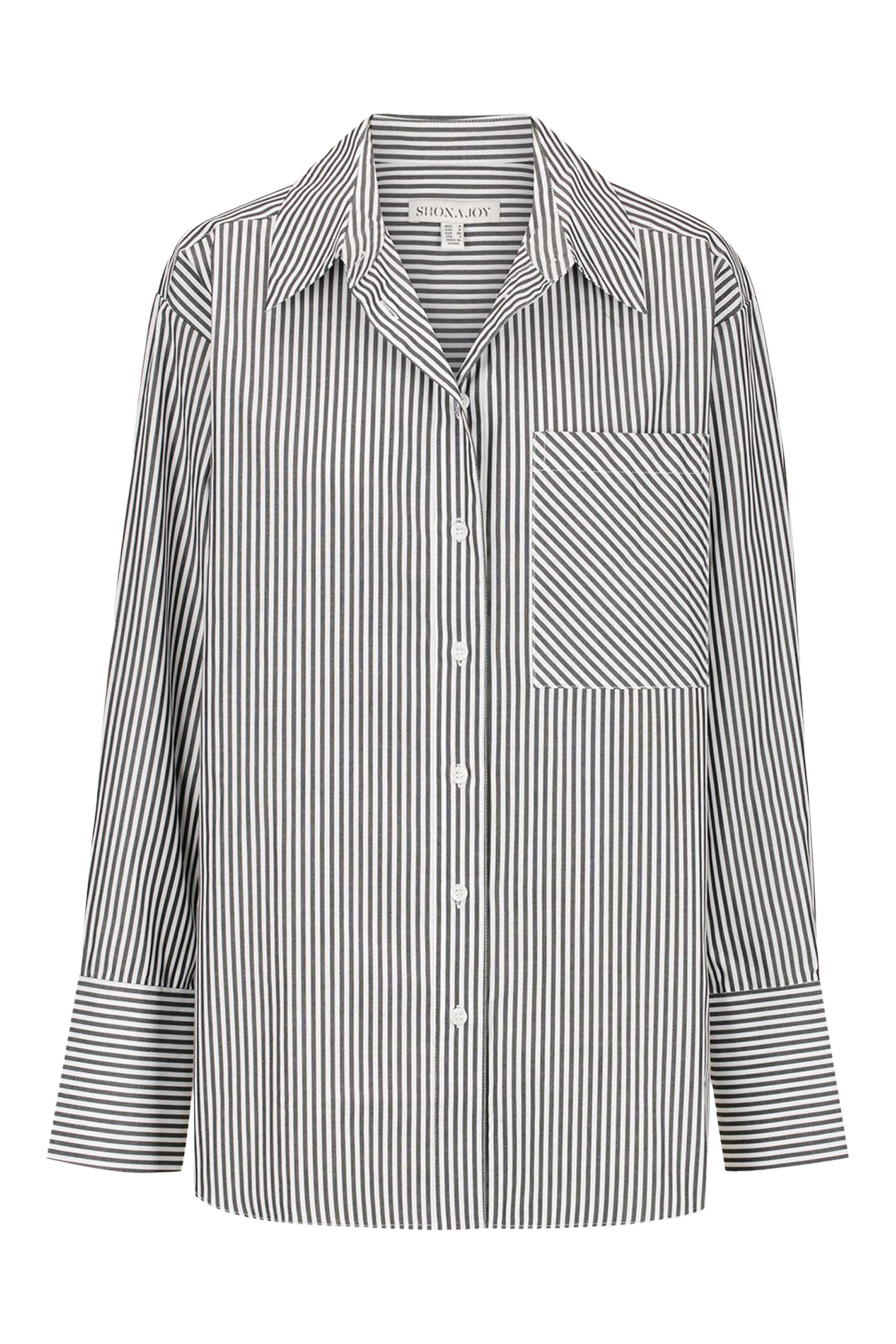 قميص بقصة فضفاضة