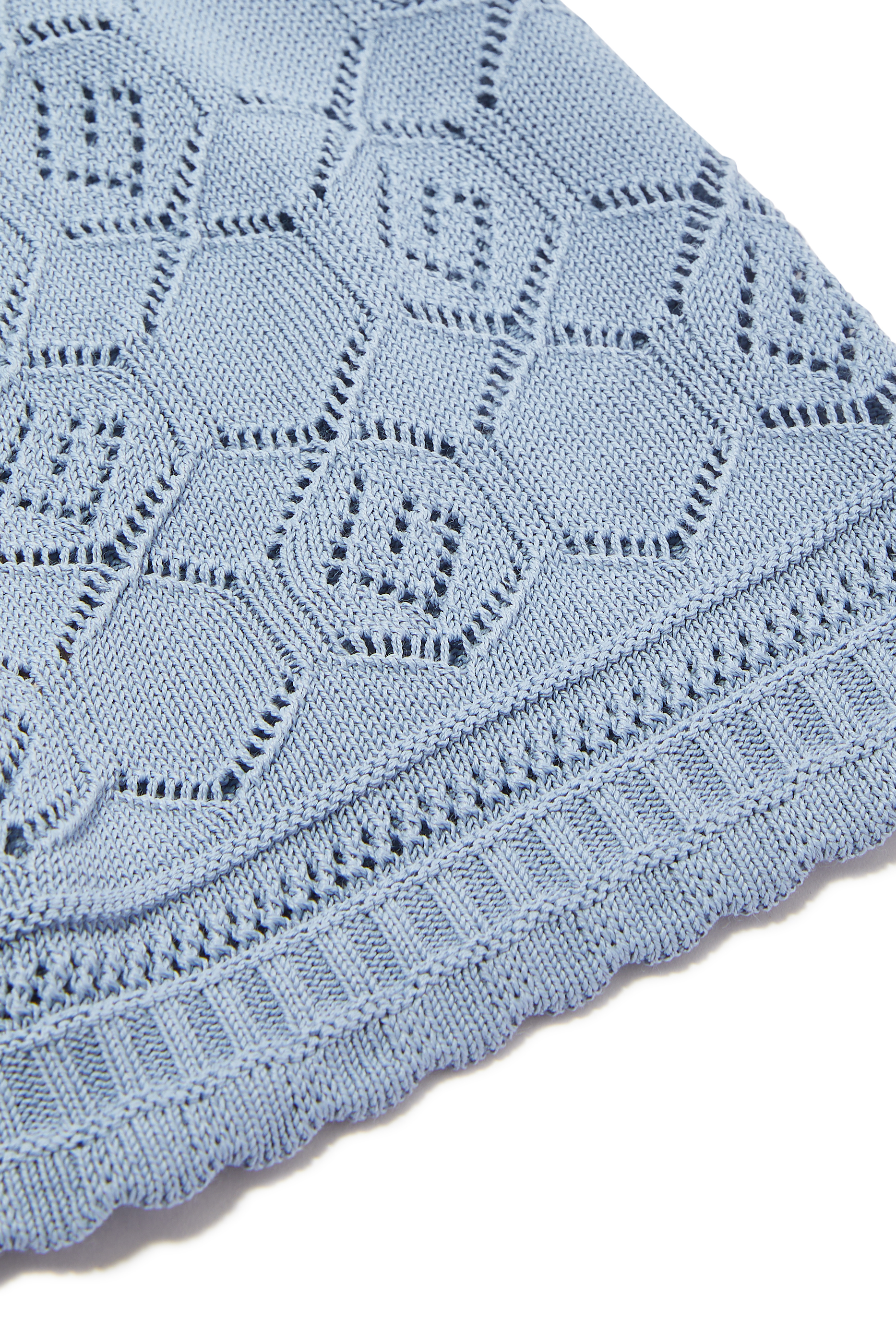 قبعة للأطفال بنقشة مربعة بحرف شعار الماركة