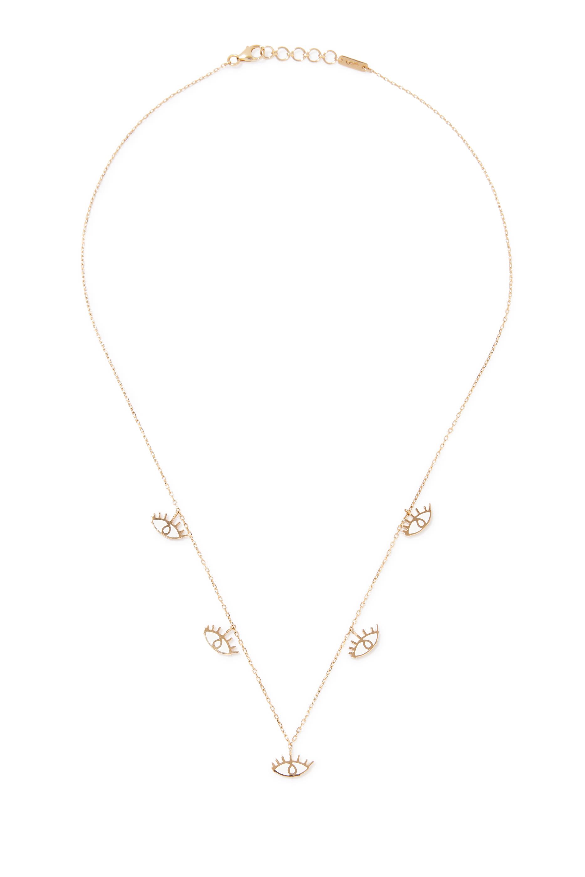 قلادة بدلّاية عين الحسود مطلية بمينا