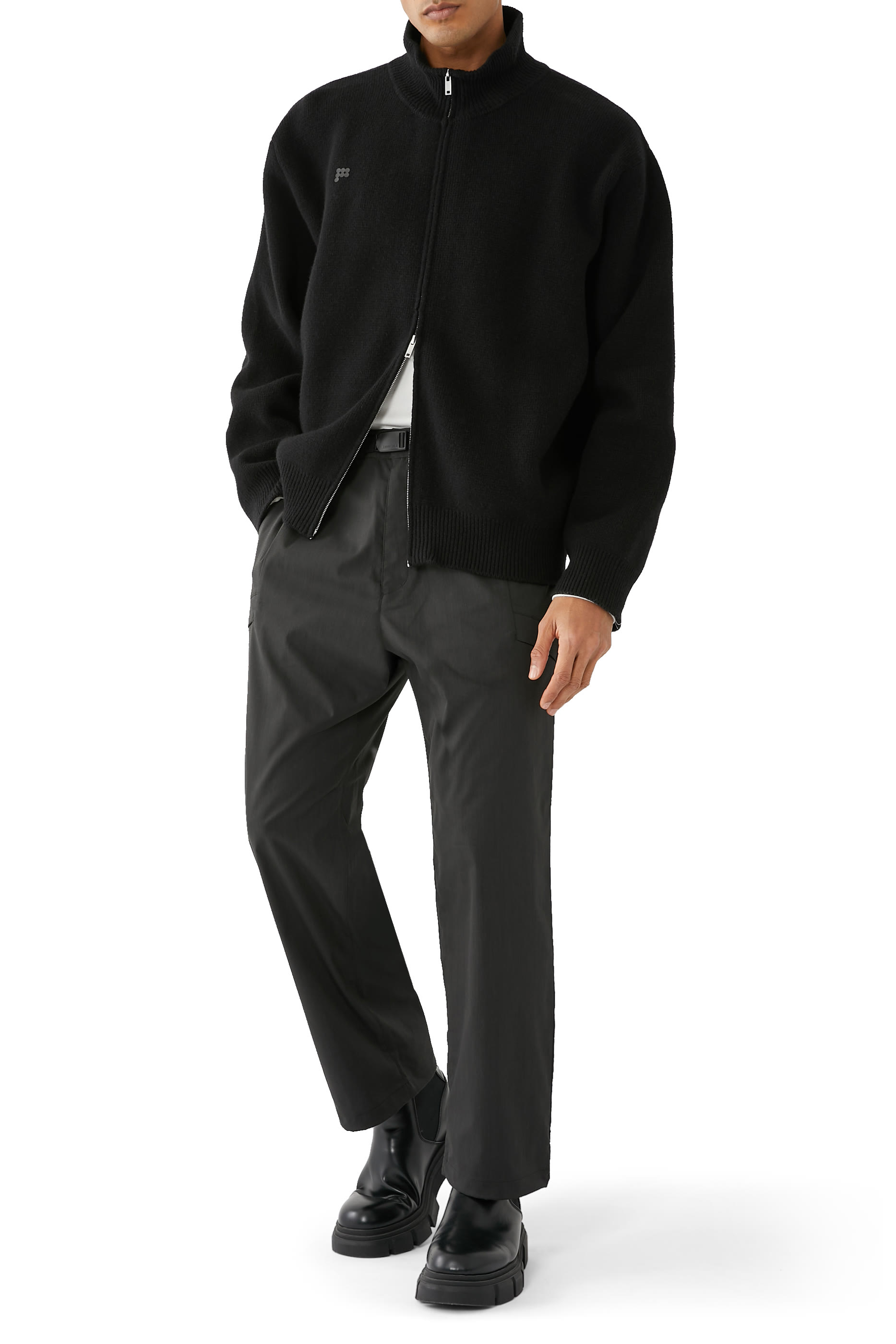 بنطال قماش مطاطي مقاوم للهب