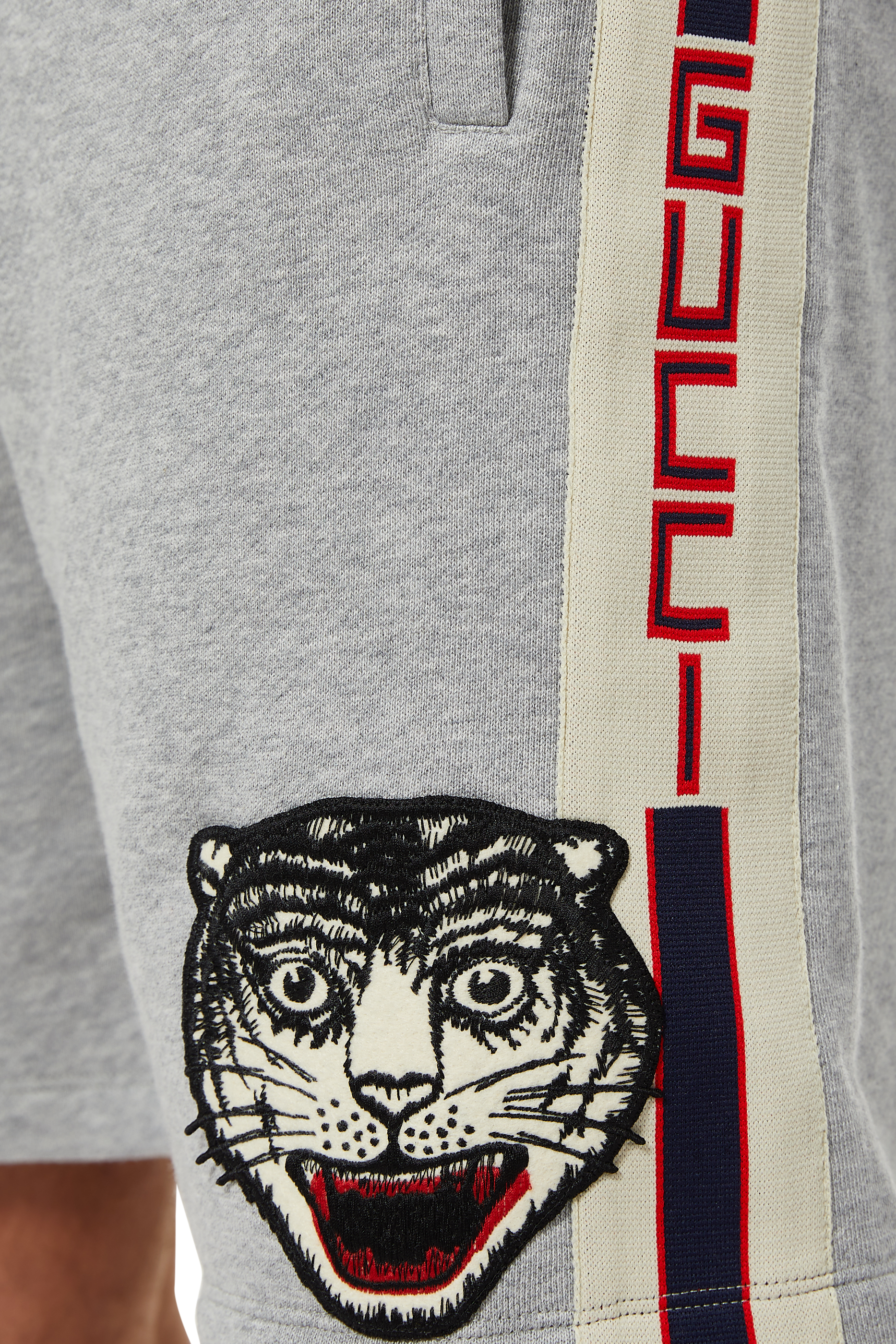 شورت قطن مخطط