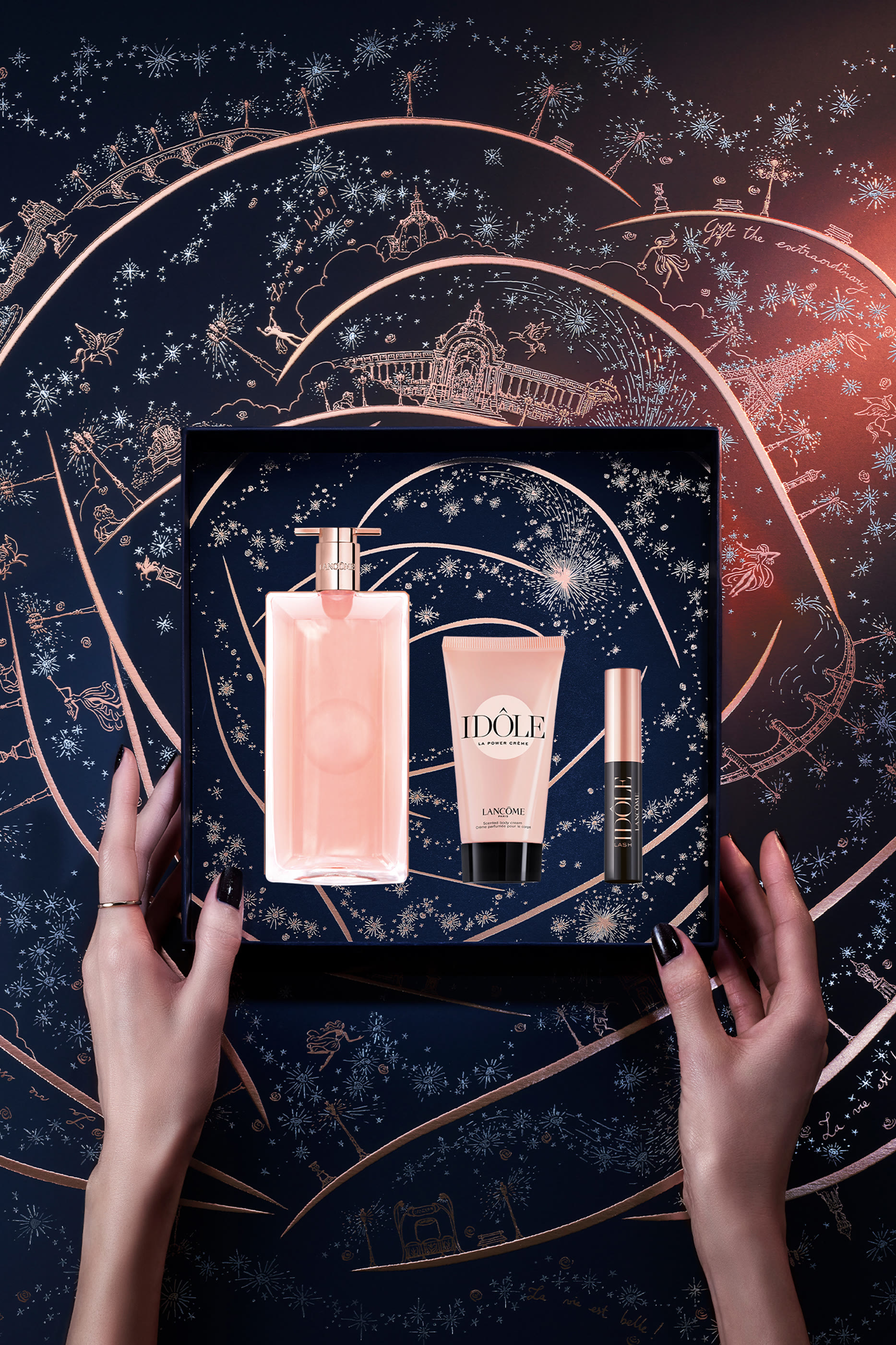 مجموعة هدايا أو دو بارفان أيدول للكرييسماس