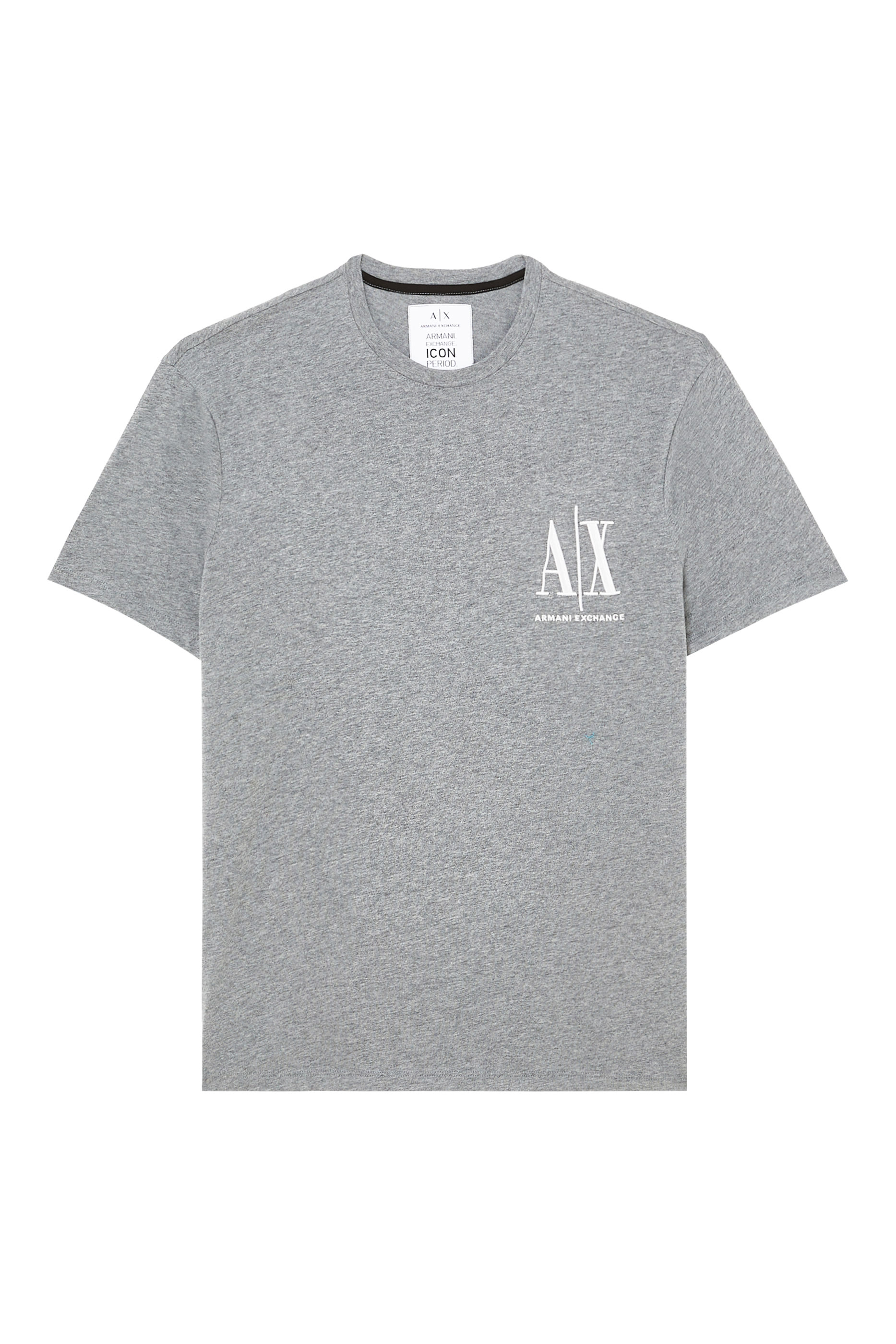 تي شيرت بطبعة شعار الماركة الشهير