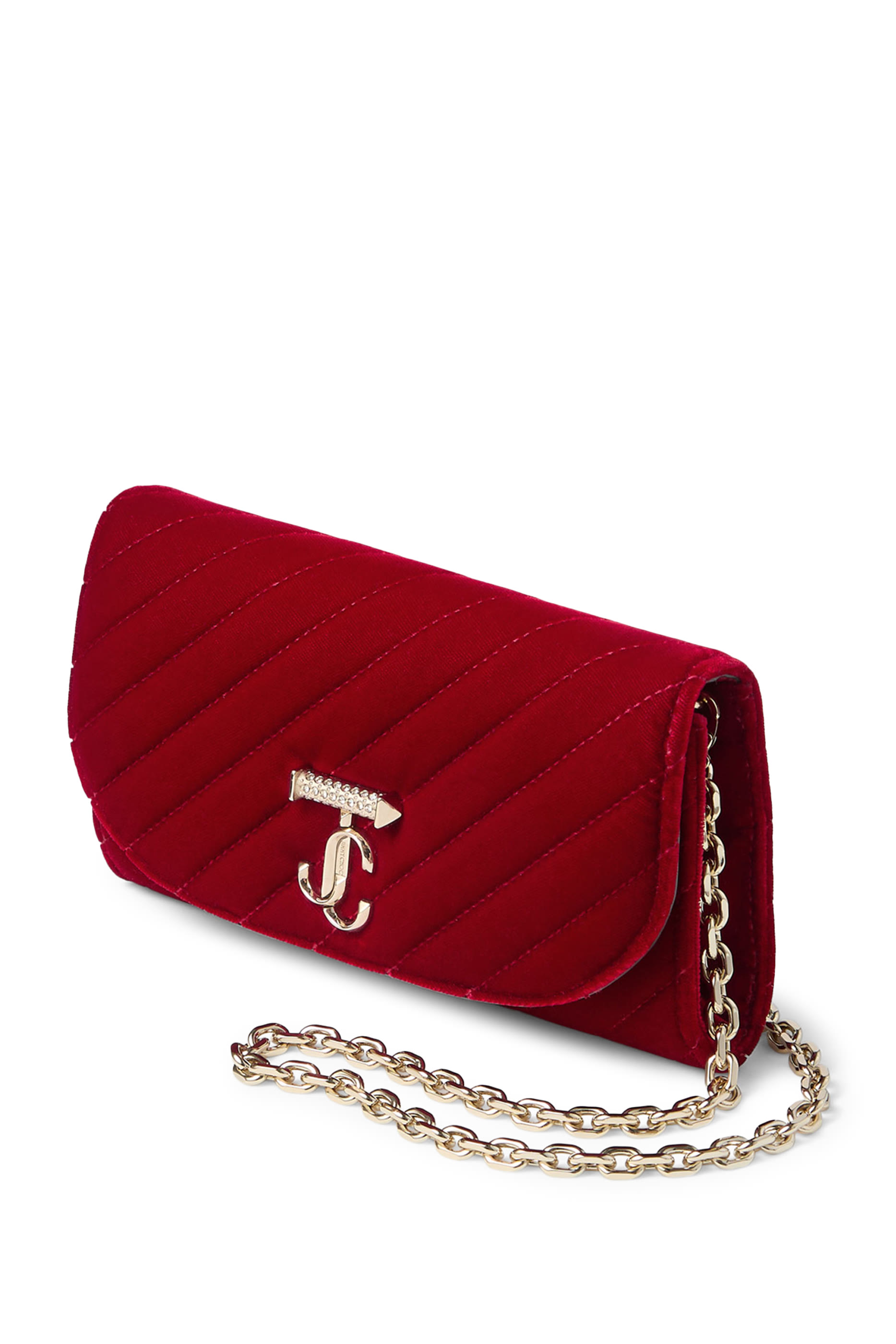 محفظة كيرف بحياكة مبطنة وشعار الماركة