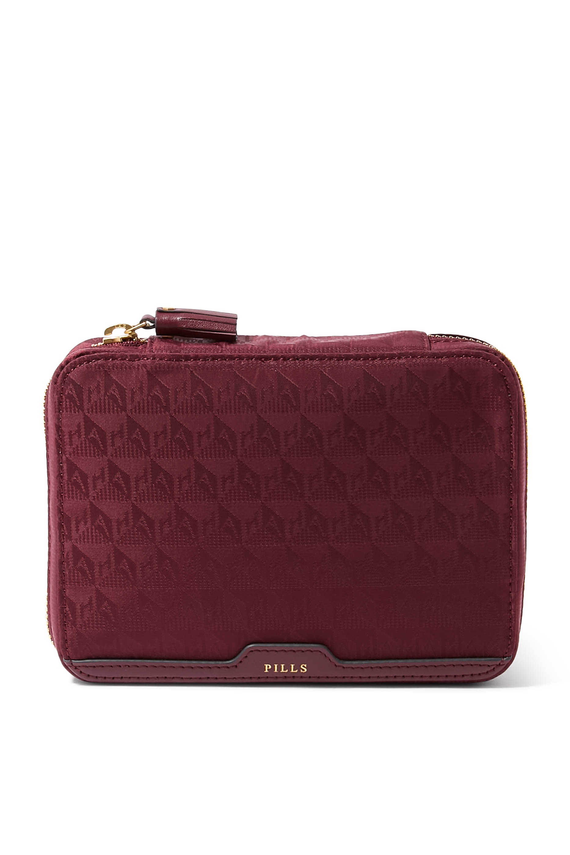 علبة حبوب أدوية بشعار الماركة