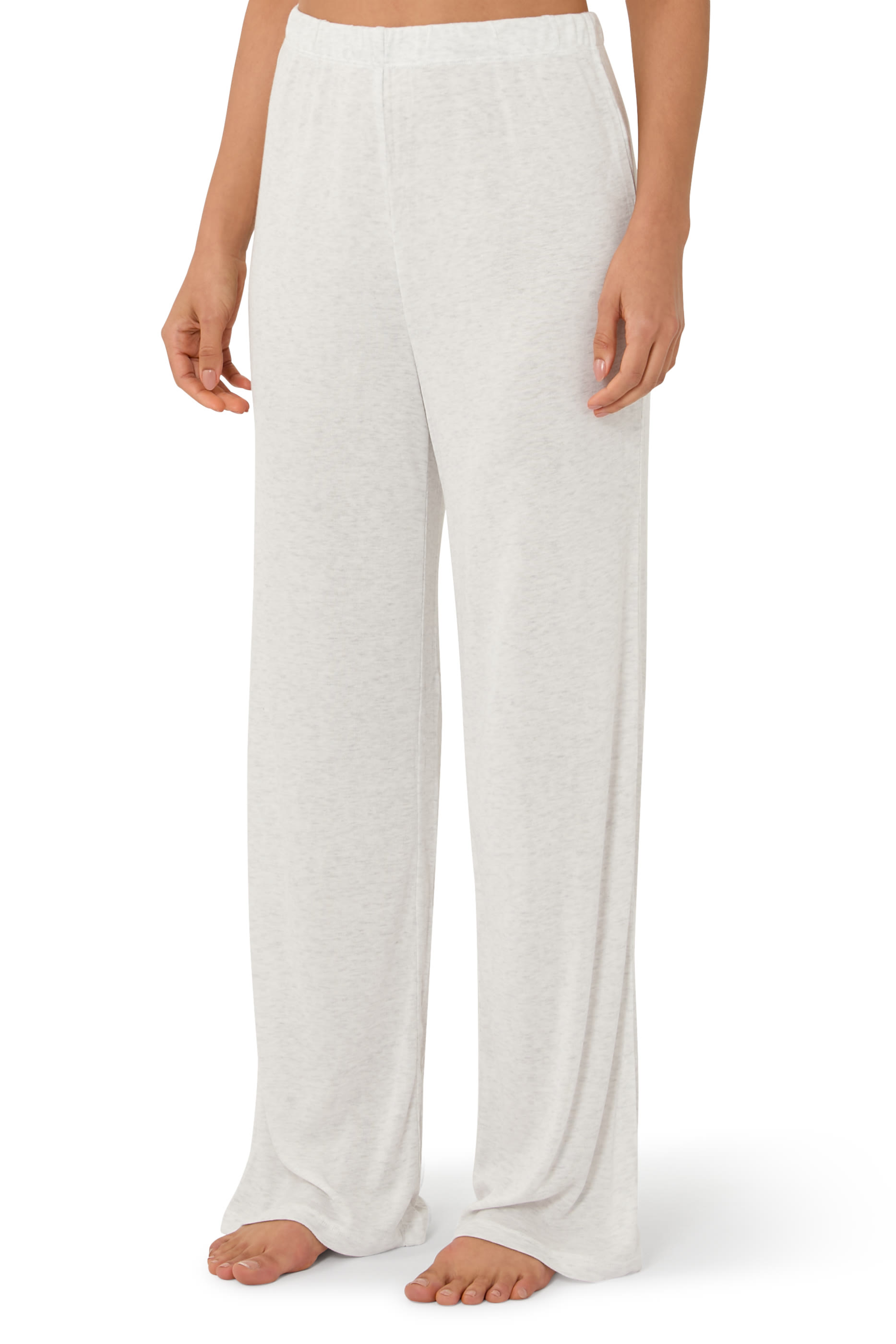 طقم بيجامة شفاف بأقسام جيرسيه