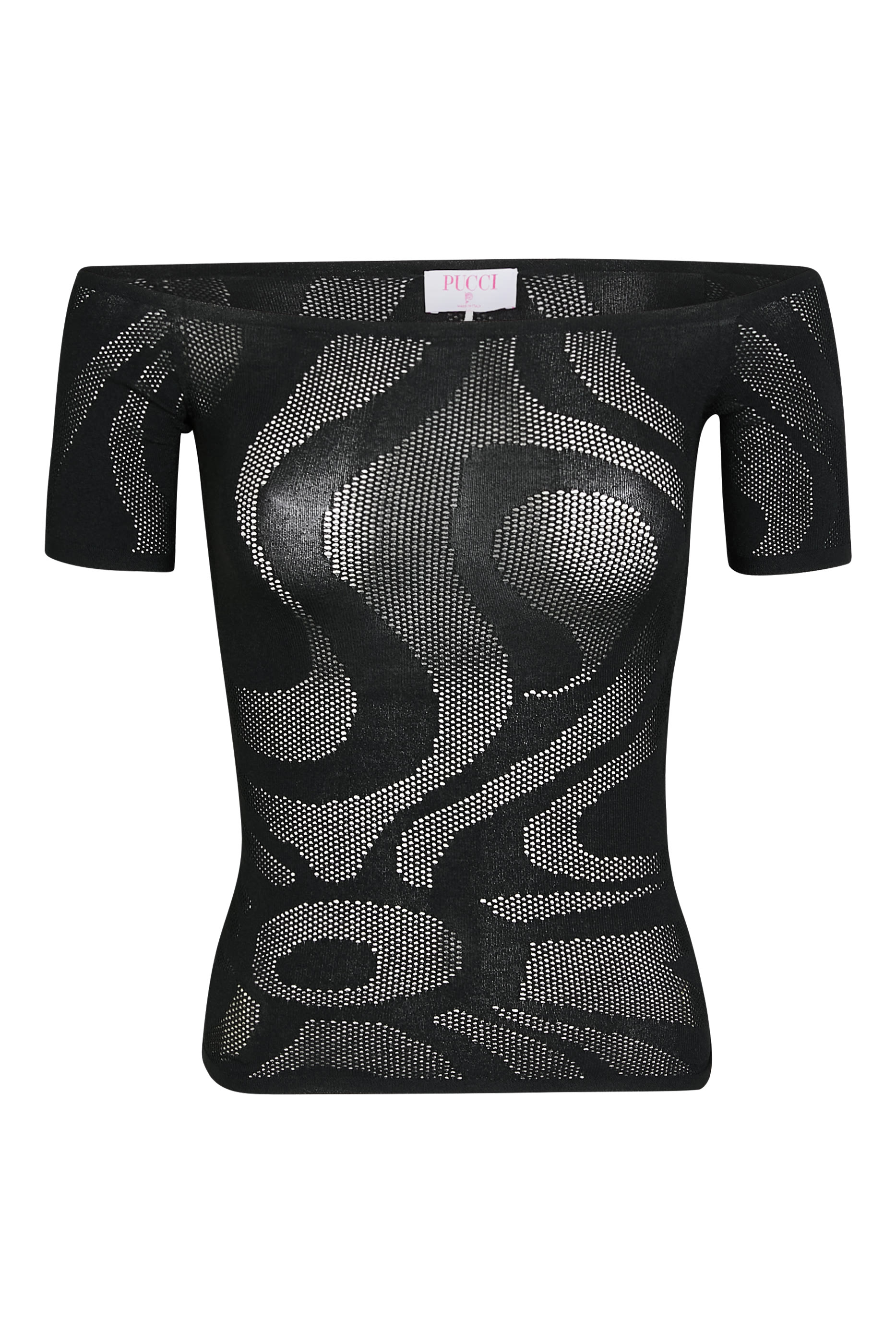 بلوزة منسوجة مارمو بلا حياكة