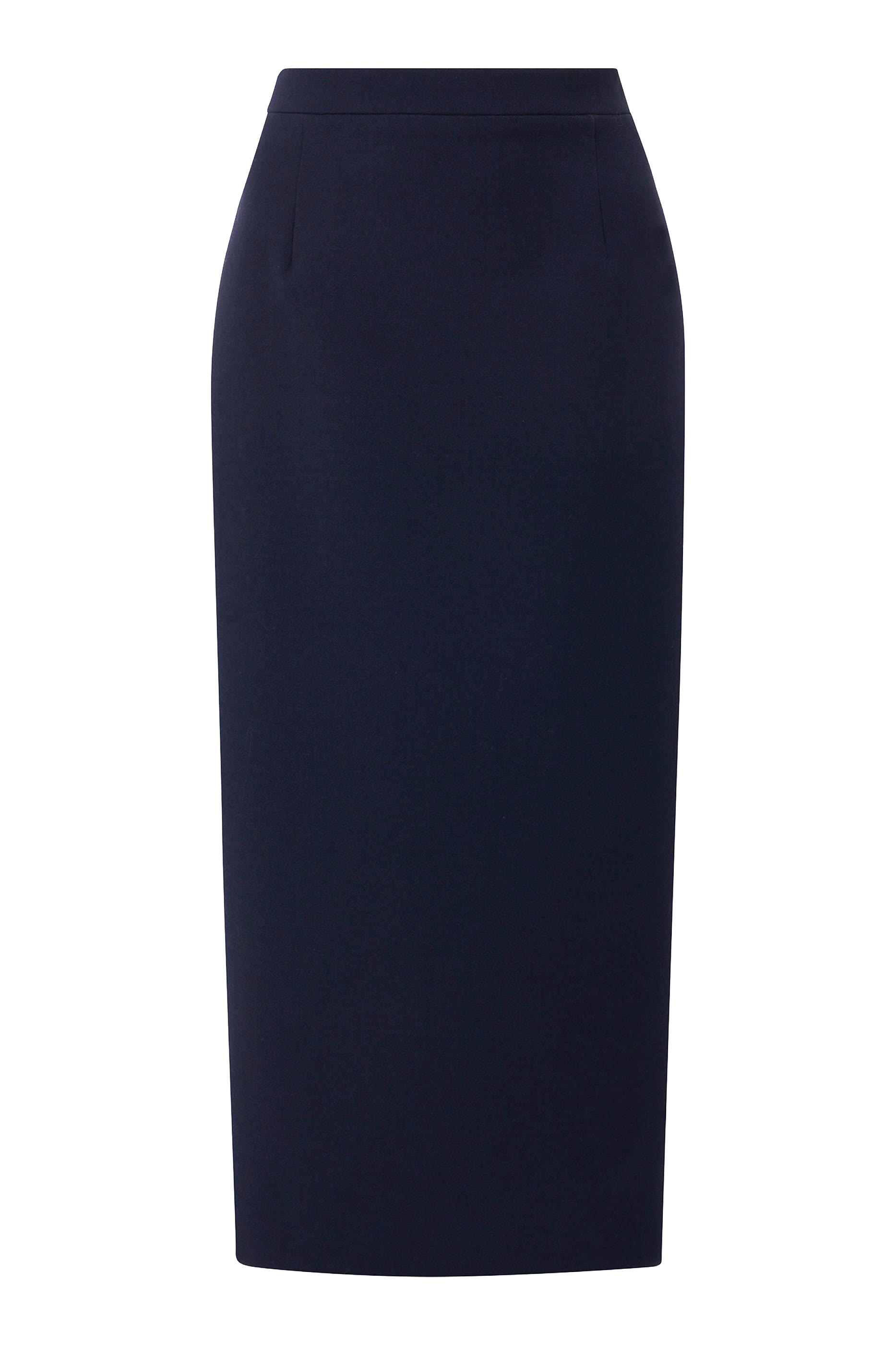 تنورة متوسطة الطول صوف